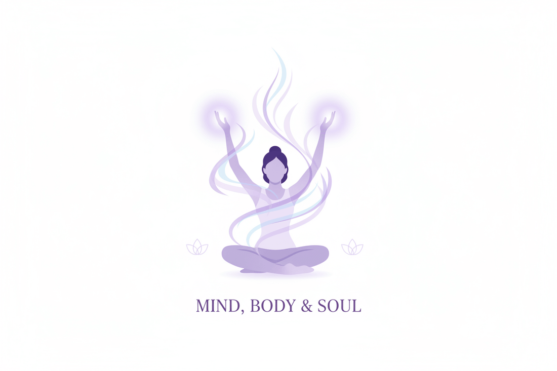 Spiritual Enlightenment and Exercise: A Powerful Synergy for Mind, Body, and Soul illustration of meditative figure in lotus pose