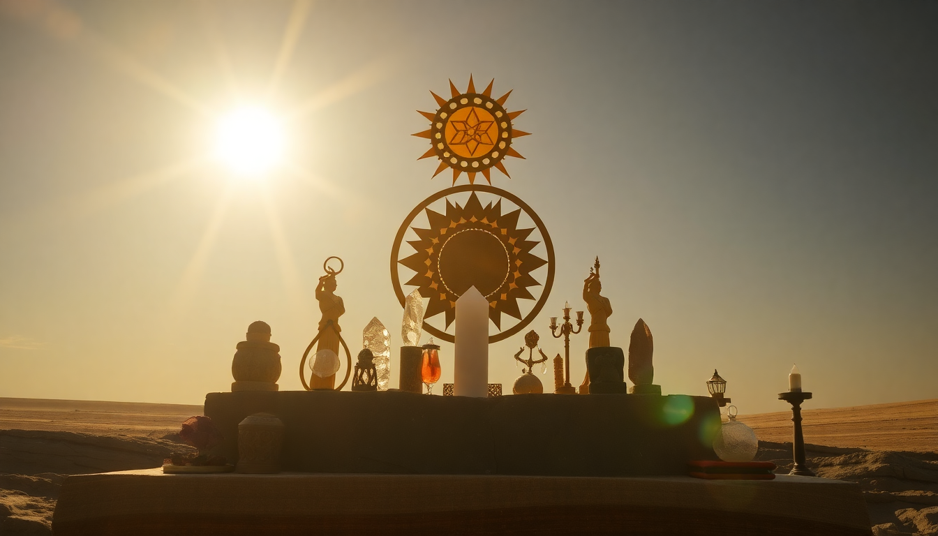 Illuminating Your Spiritual Path with Solar Symbols and Light Alignment Techniques