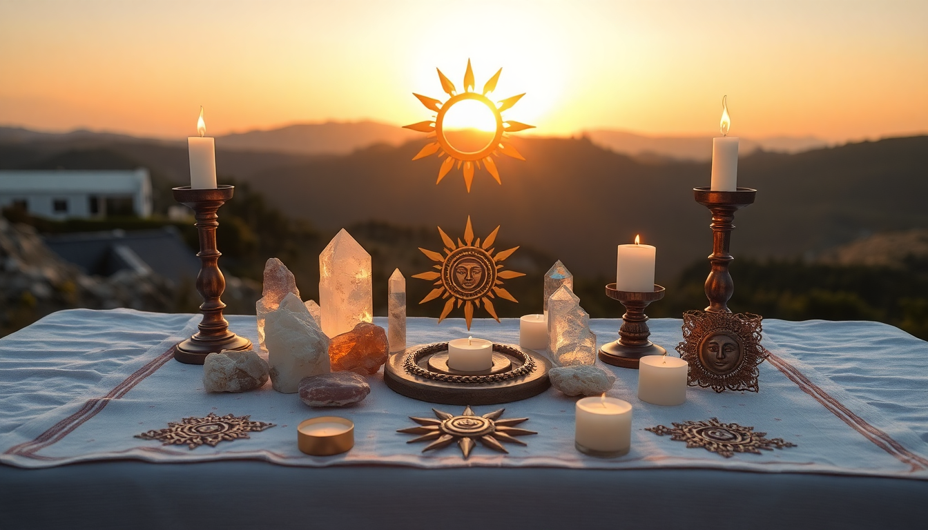 Harnessing Solar Light for Deep Inner Healing: Rituals and Sacred Tools to Illuminate Your Personal Path