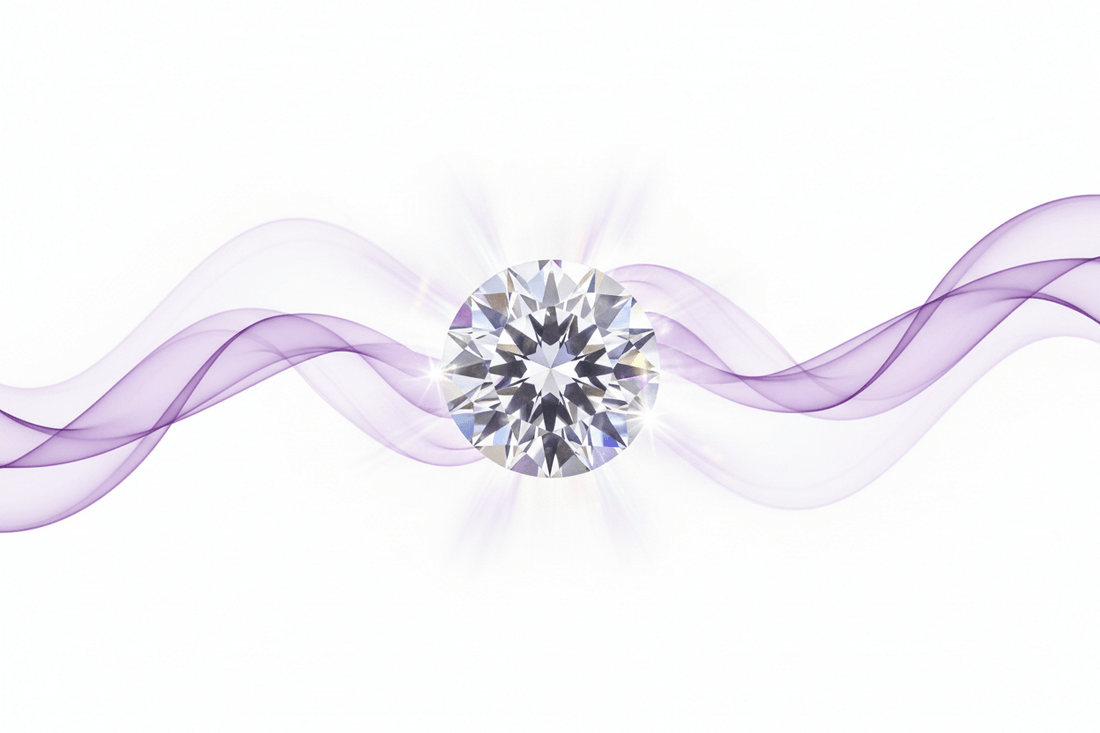 Alt Tag: Raise Your Vibration with Moissanite: A Guide to Spiritual Energetics in 2026 illustrated with radiant crystal energy waves