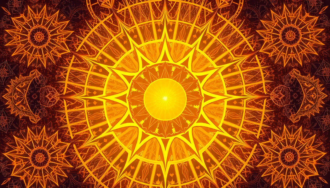 Illuminating Your Spiritual Journey: Integrating Solar Frequencies and Sacred Sun Symbols for Deep Inner Awakening