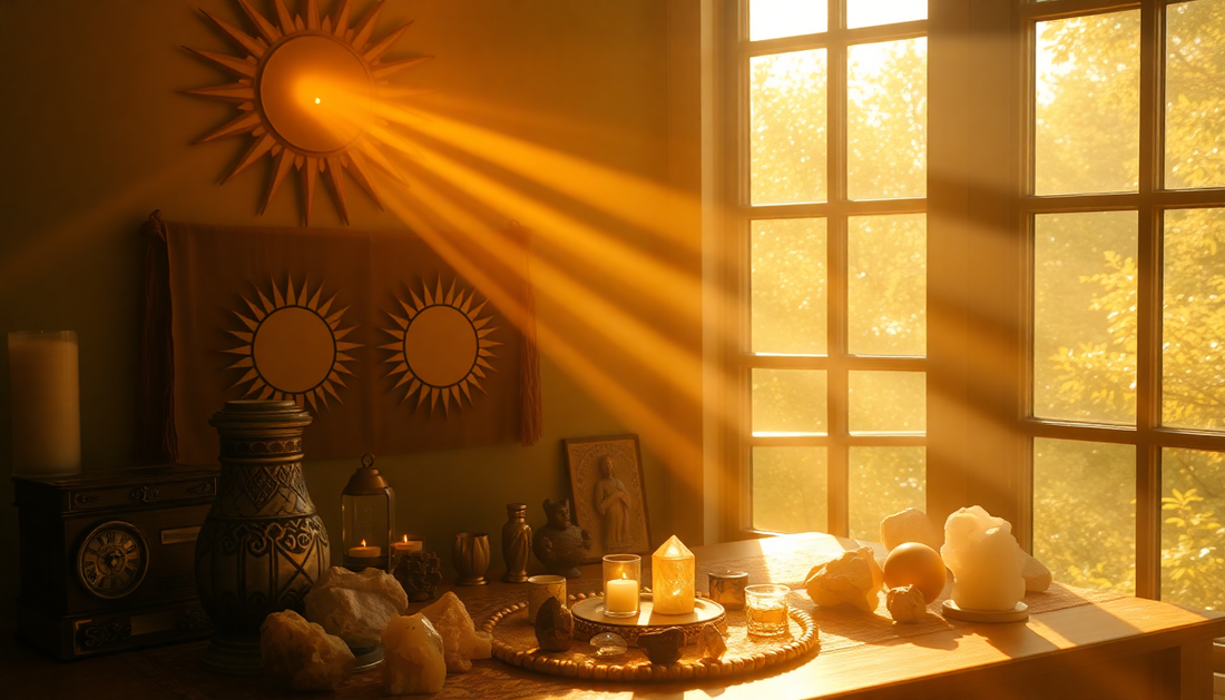 Harnessing Solar Symbols to Amplify Inner Light and Foster Deep Spiritual Transformation