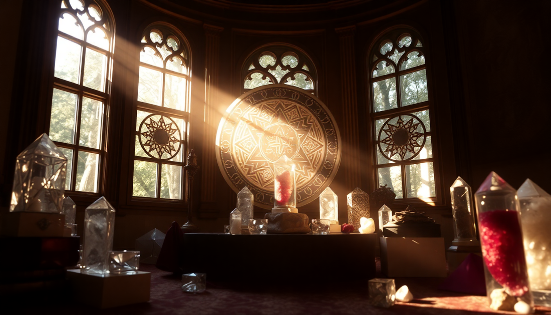 Harnessing Solar Light and Sacred Symbols to Activate Inner Wisdom and Foster Spiritual Clarity