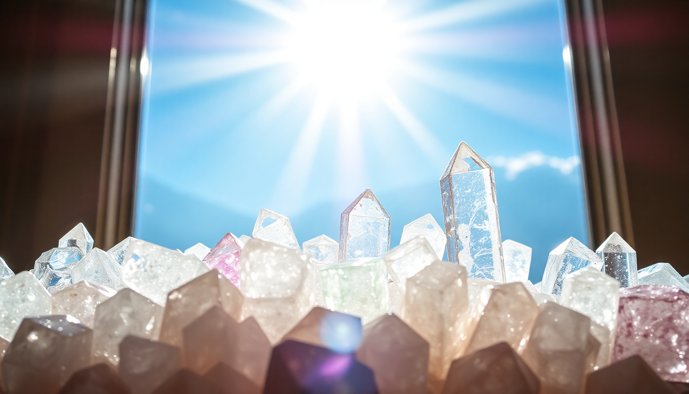 Energize Your Spiritual Practice with Sun-Lit Crystals and Radiant Rituals: Harnessing Solar Power for Personal Evolution