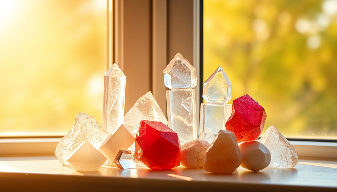 Illuminating Daily Rituals with Sun-Infused Crystal Grids for Holistic Wellness