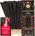 Bâtonnets d'encens de Frankincense et Myrrh (70 unités)