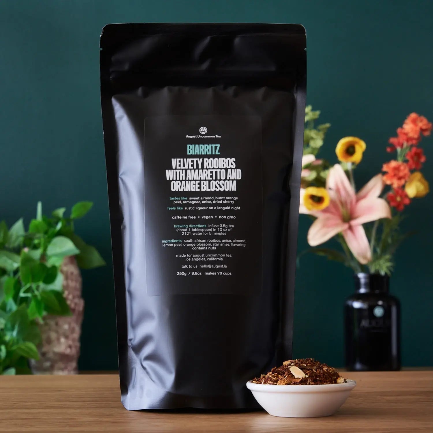 Biarritz - Thé Rooibos Orange Amaretto (Sans caféine)