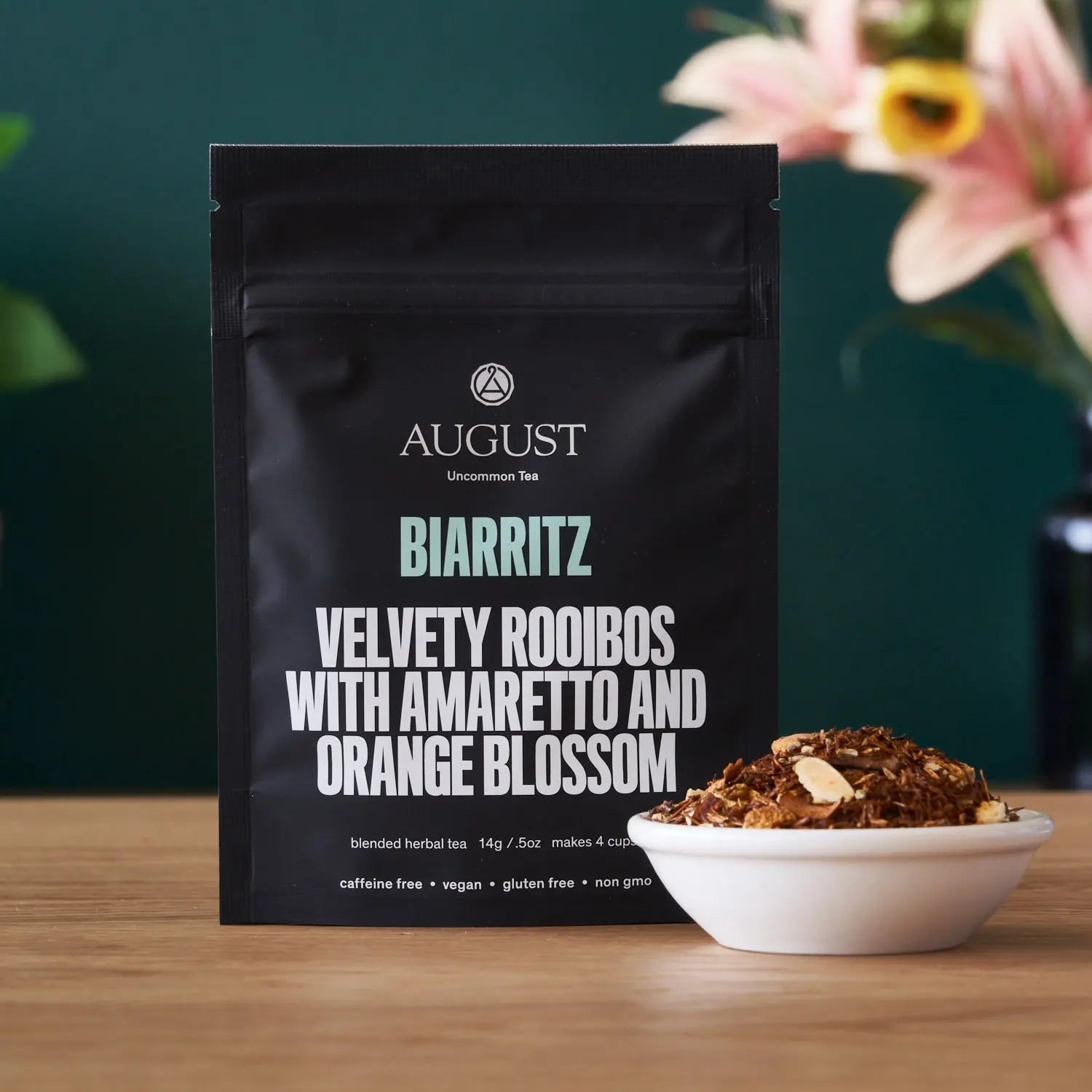 Biarritz - Thé Rooibos Orange Amaretto (Sans caféine)