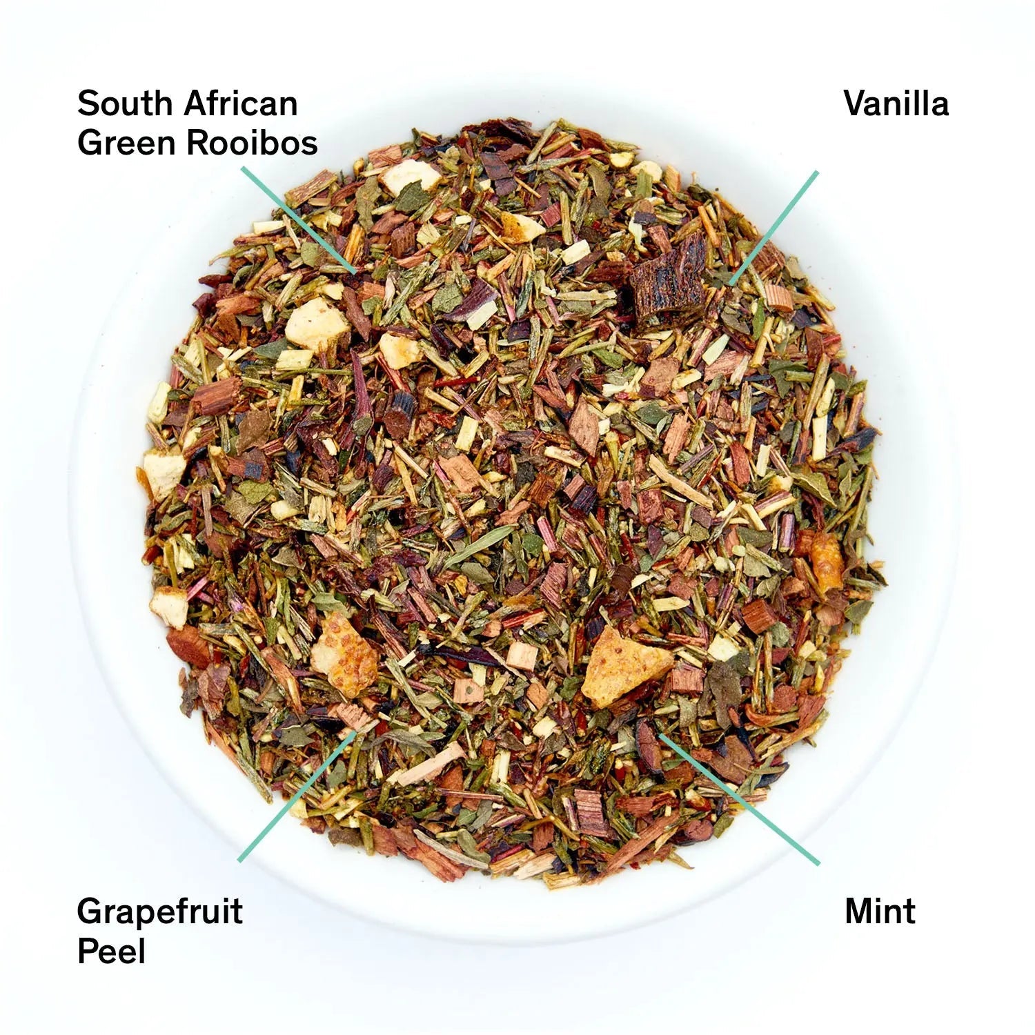 Cocteau - Thé Rooibos Vanille Pamplemousse Menthe (Sans Caféine)