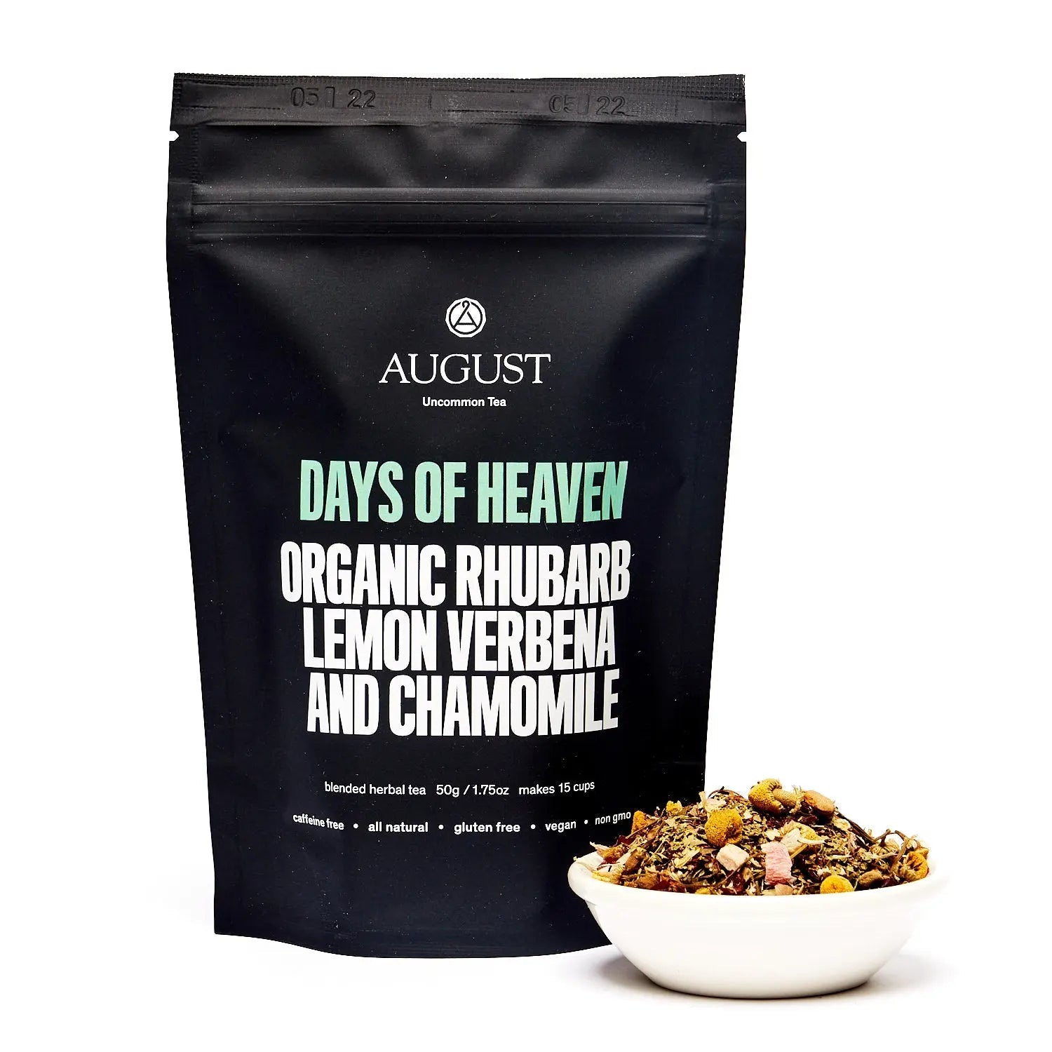 Days of Heaven - Tisane Rhubarbe Verveine Camomille (Sans Caféine)