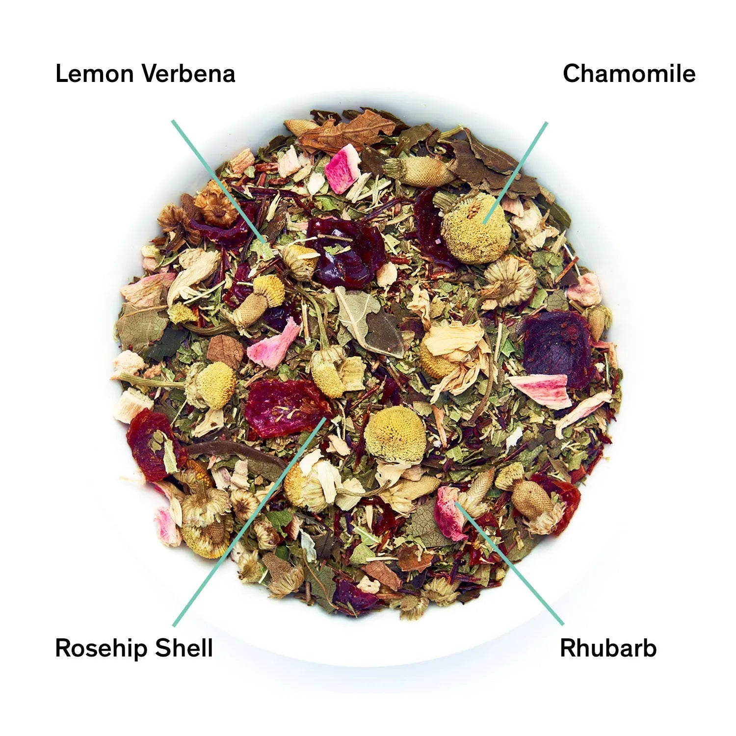 Days of Heaven - Tisane Rhubarbe Verveine Camomille (Sans Caféine)