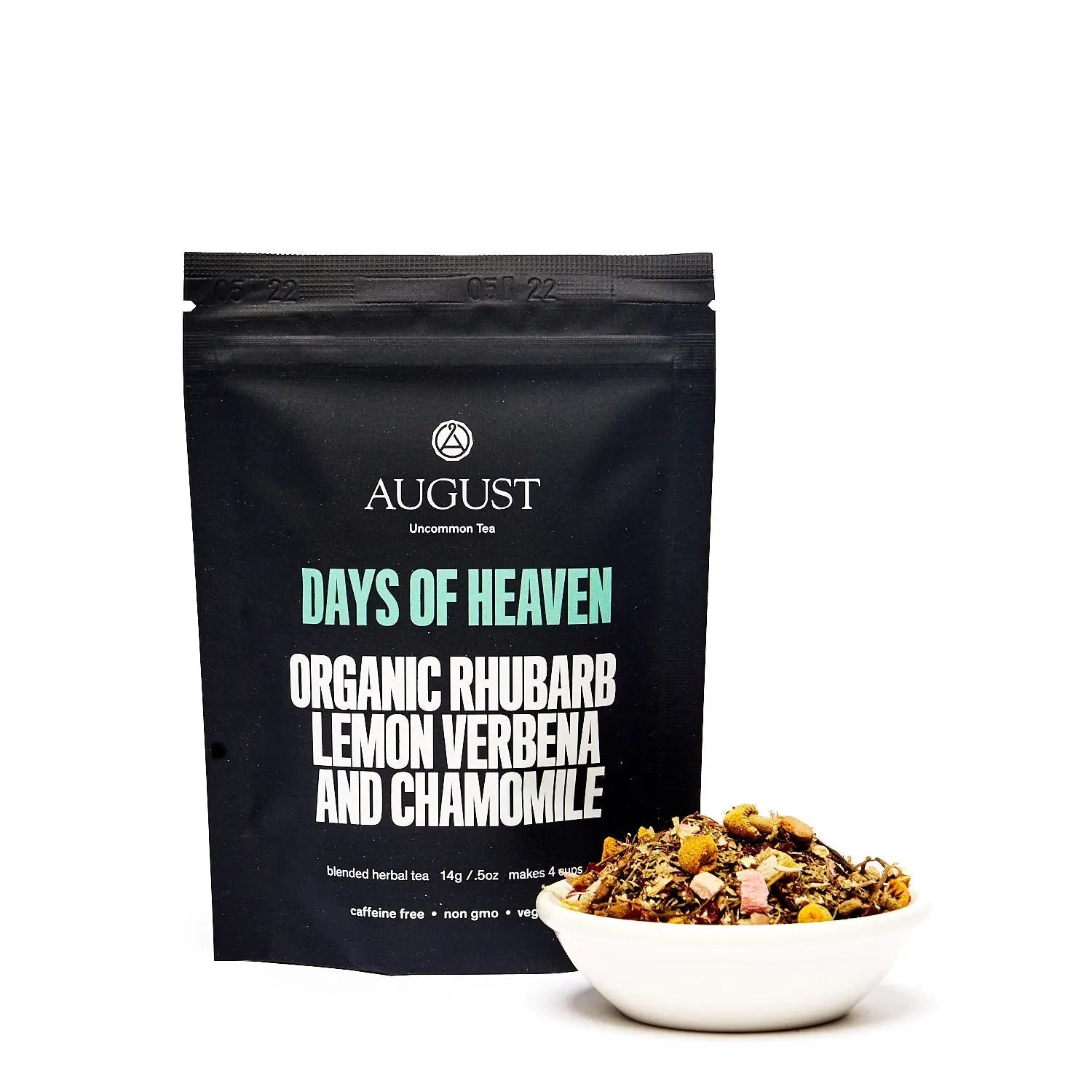 Days of Heaven - Tisane Rhubarbe Verveine Camomille (Sans Caféine)