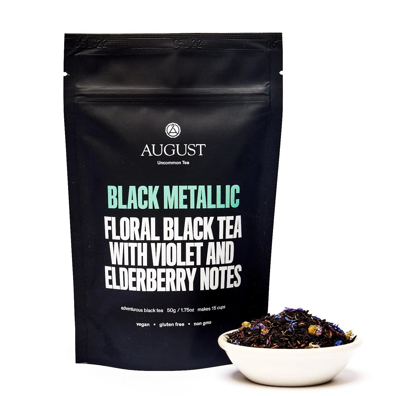 Black Metallic - Thé noir Sureau Violet