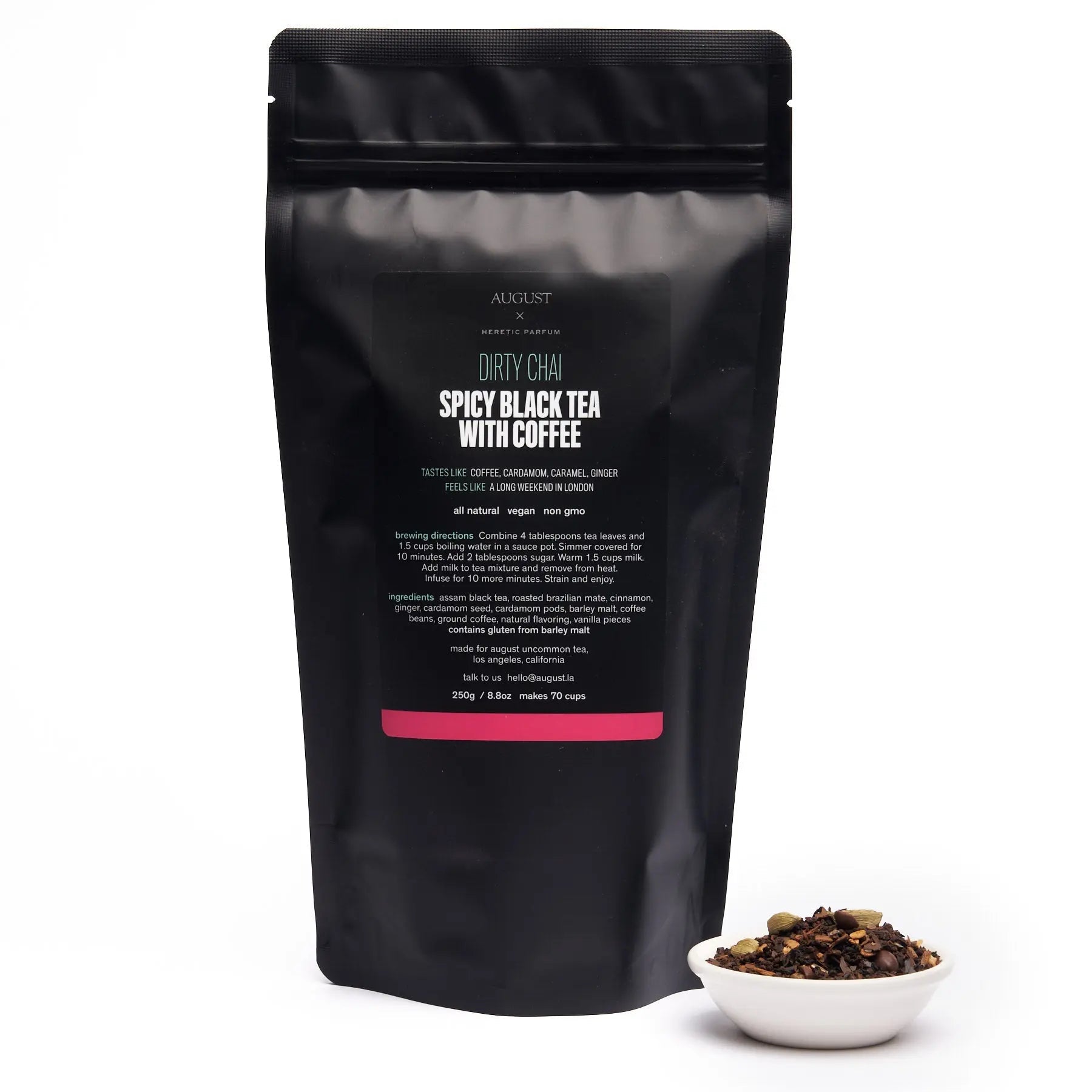 Chai sale — Thé noir épicé au café