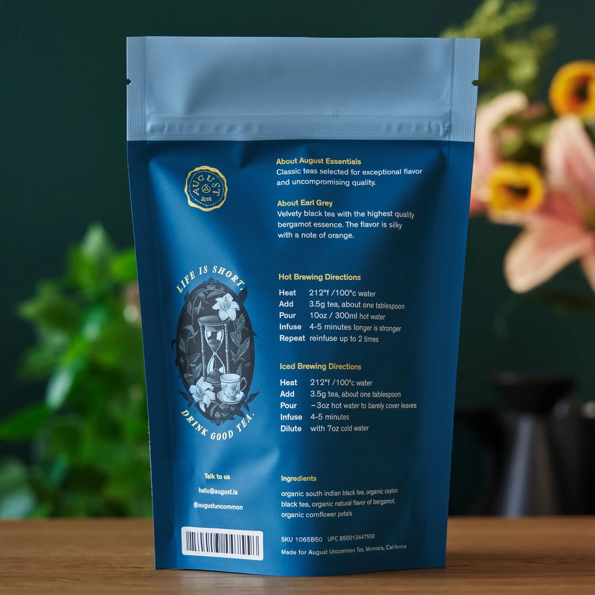 Thé noir Earl Grey essentiel