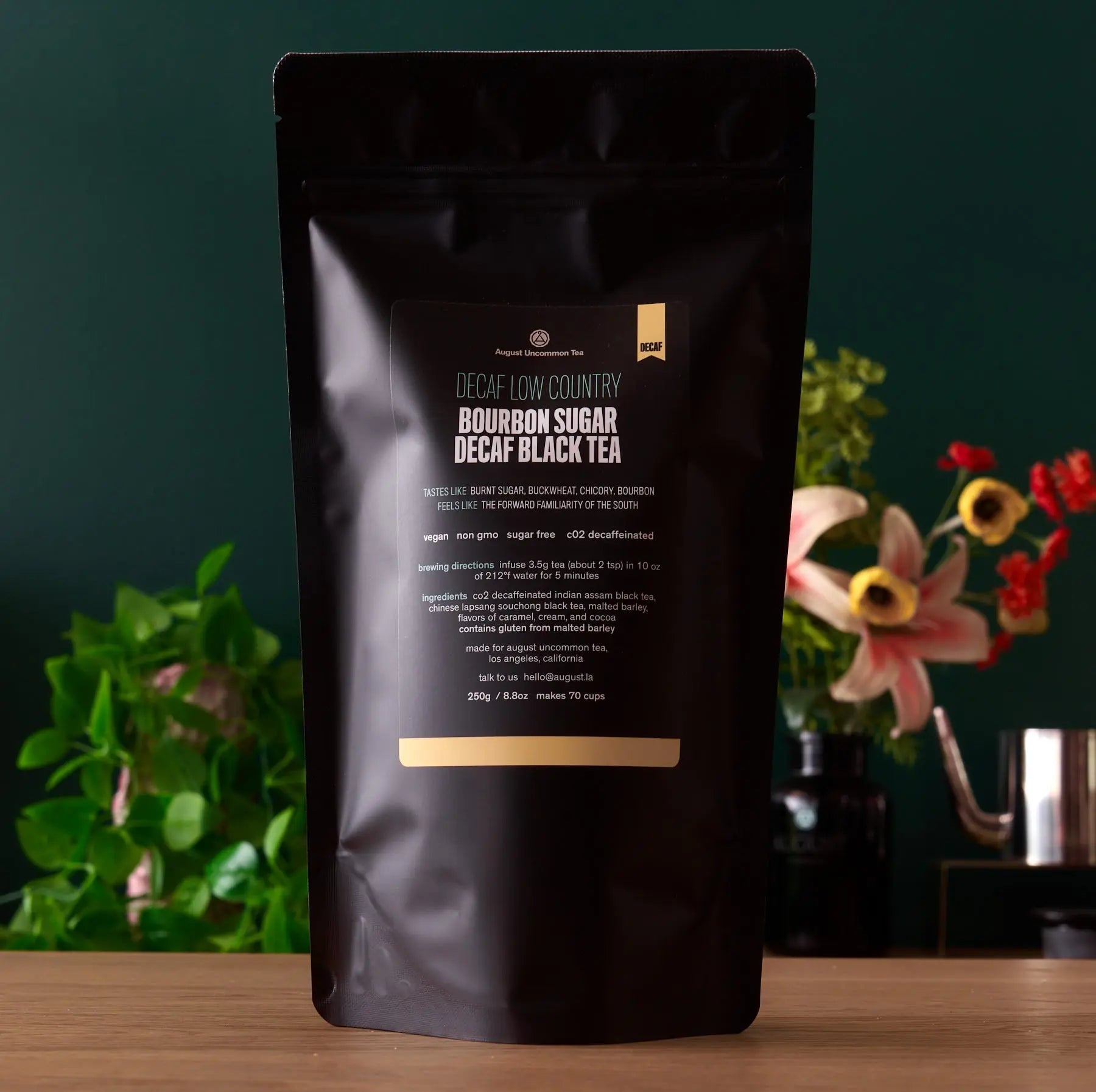 Décaféiné Bas Pays - Thé noir Bourbon et sucre