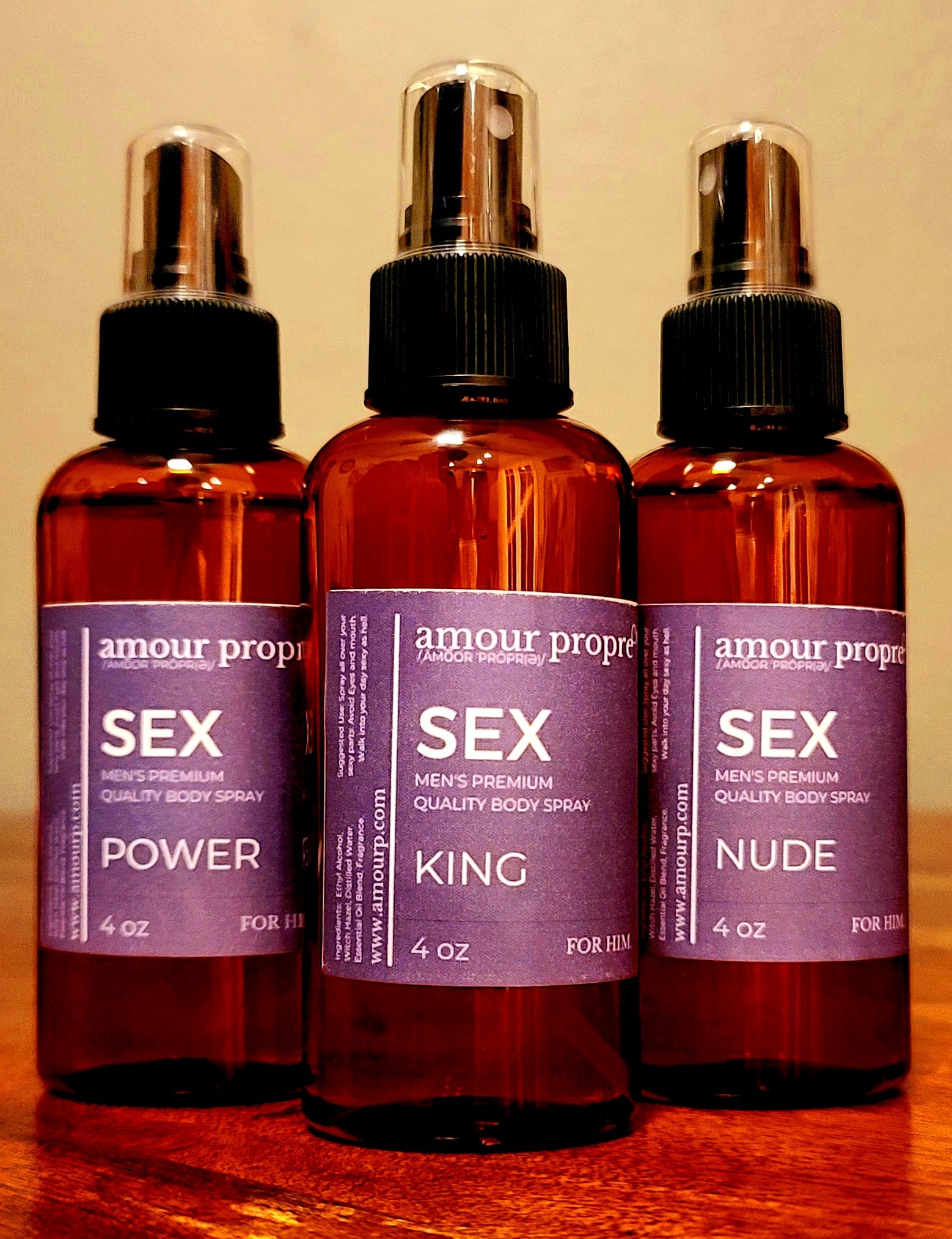 SEX – Premium Body Spray für Herren