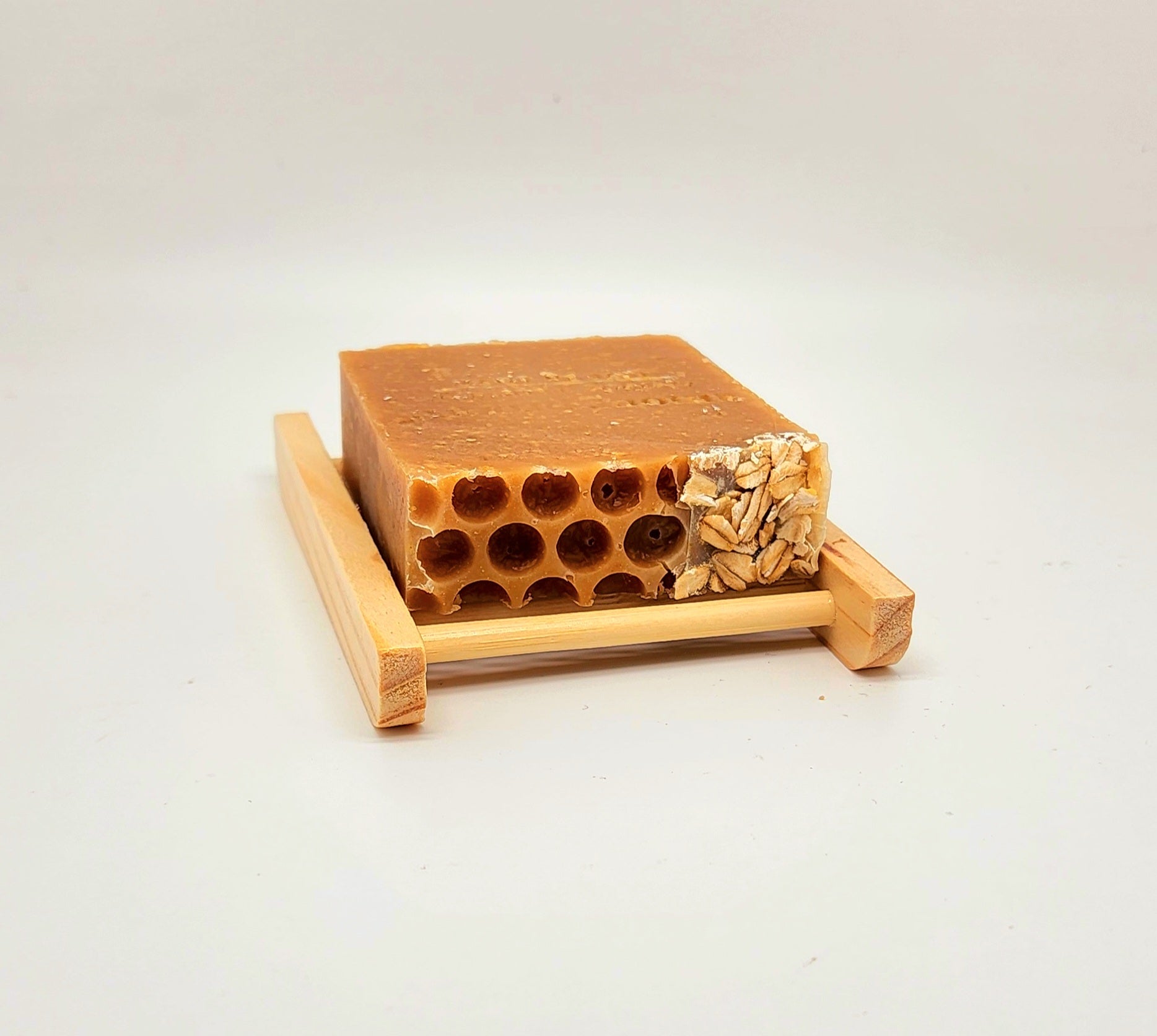 Bambus Seifenablage | Sisal Netz Seifenbeutel