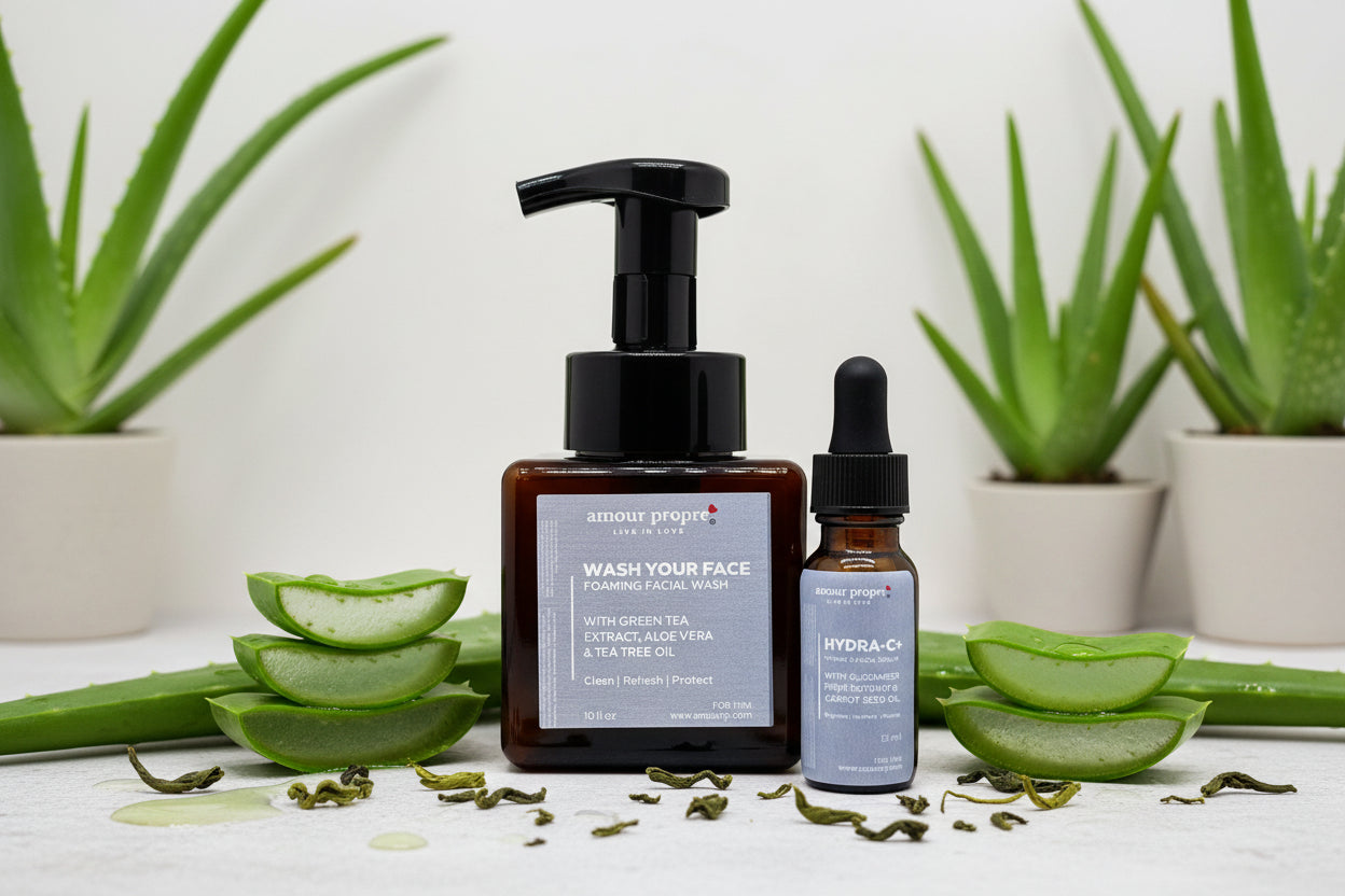 Wash Your Face – Sanfte, schäumende Gesichtsreinigung mit Grüntee-Extrakt für Ihn
