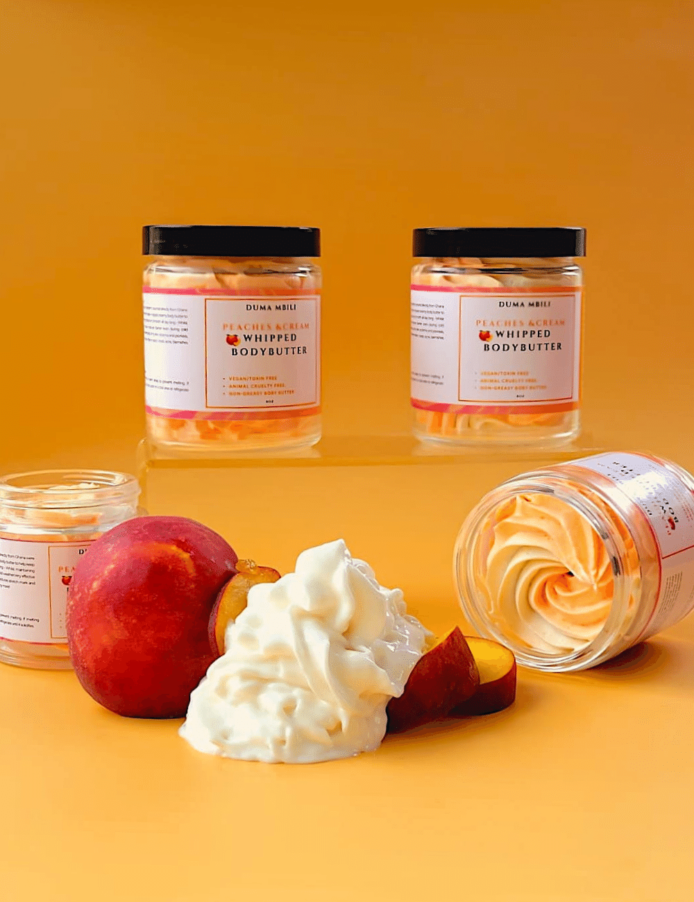 Beurre Corporel Fouetté Pêches & Crème