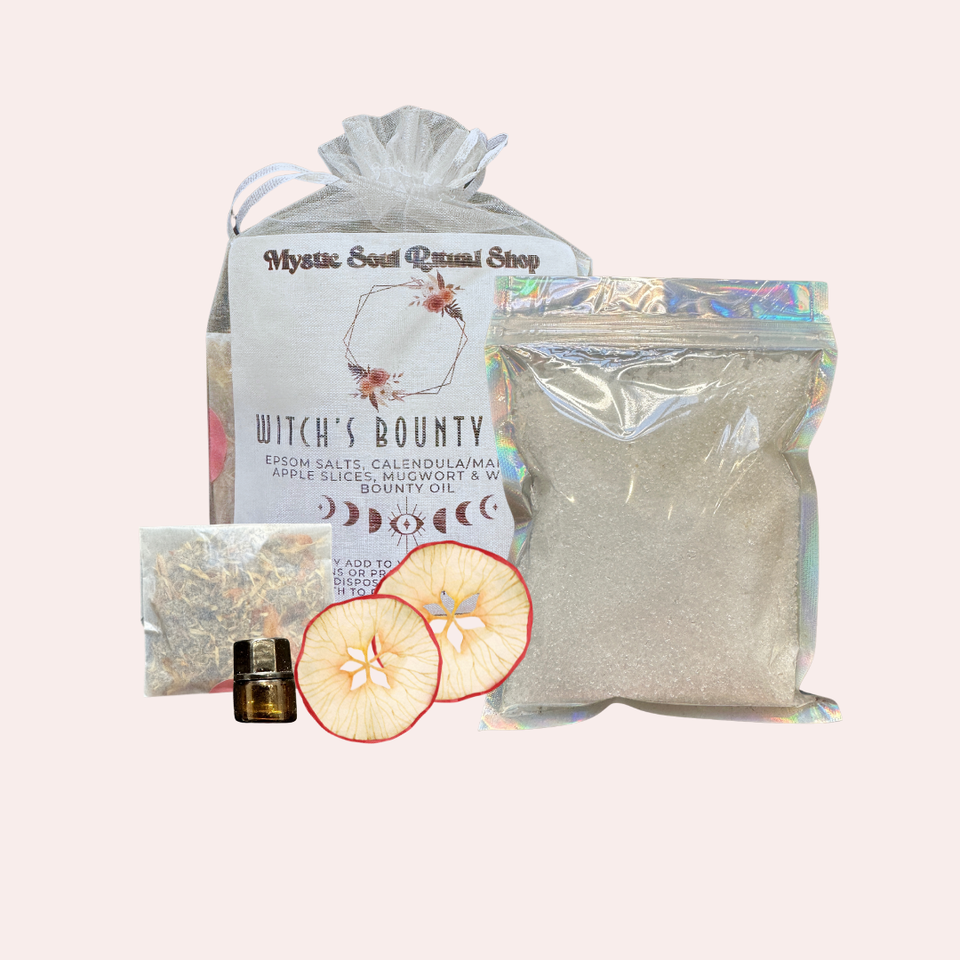 Sels de bain rituels de la prime de la sorcière