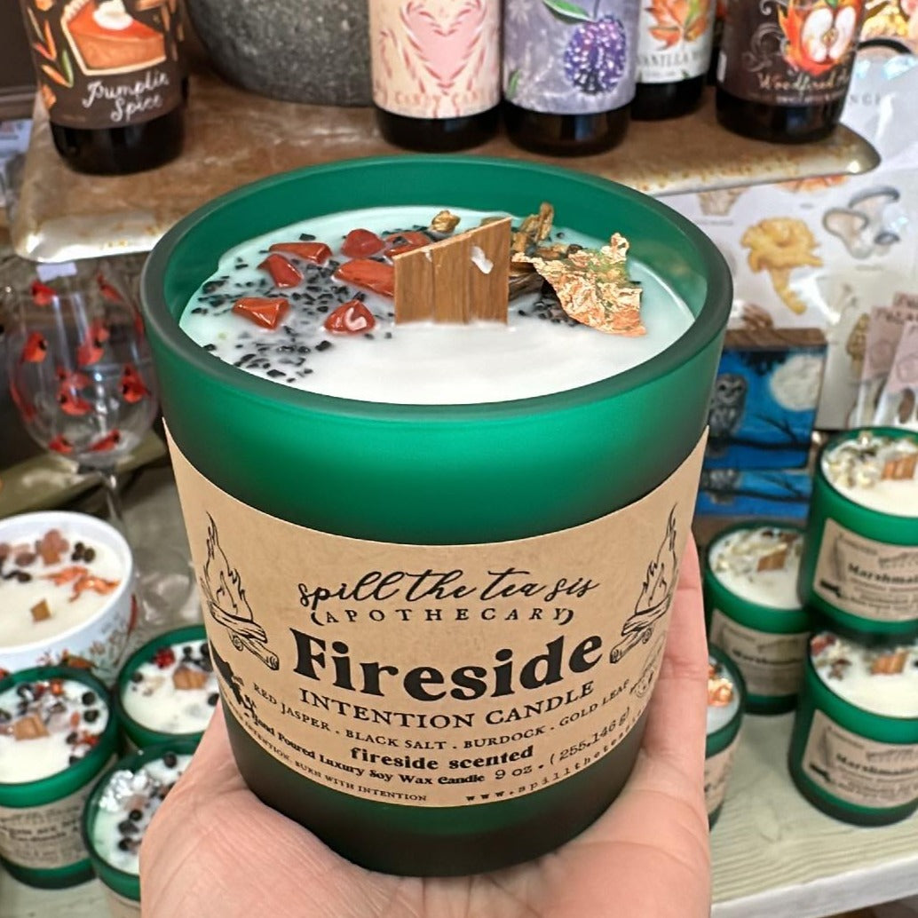 Fireside Intention Soy Wax Candle | 9 oz