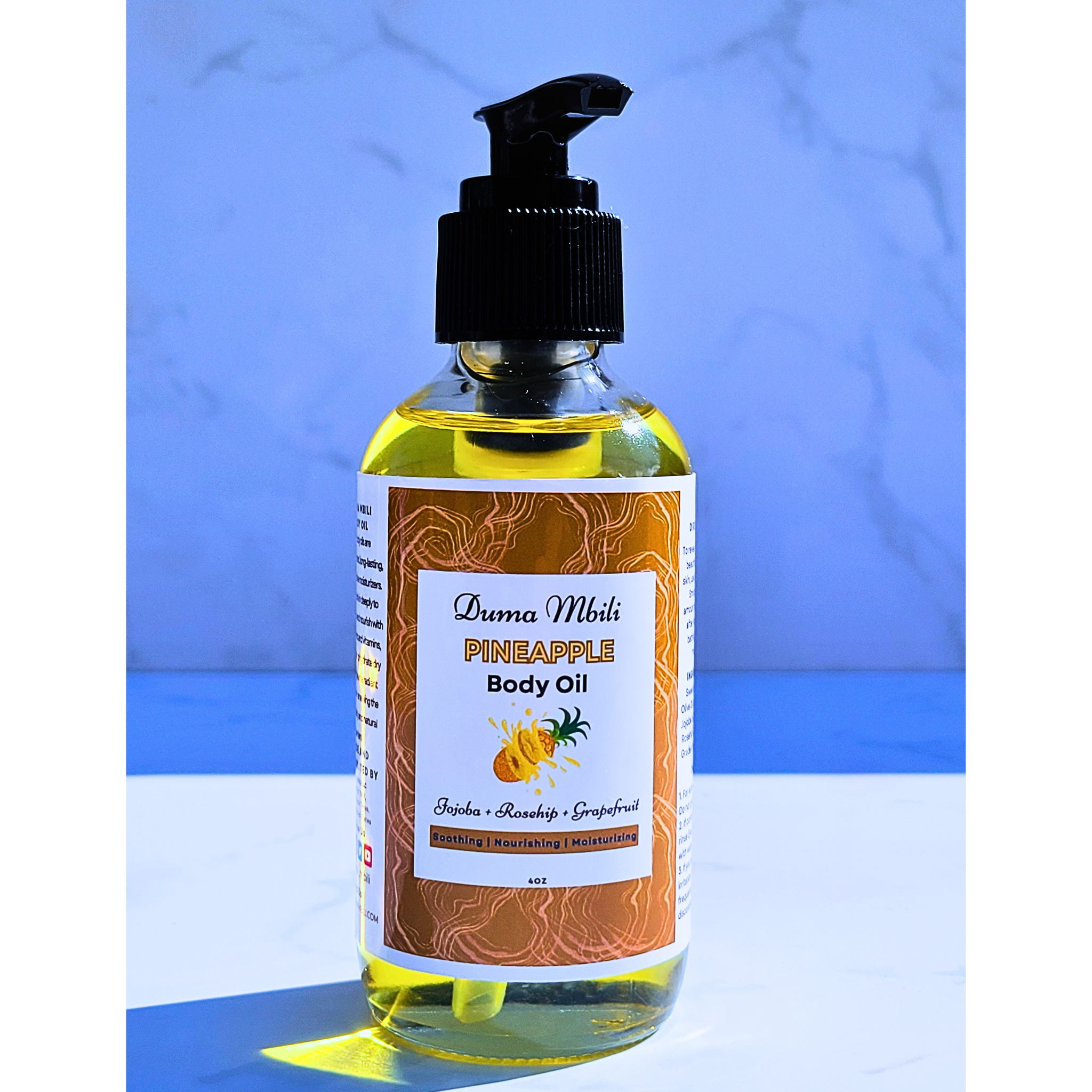 Huile corporelle Ananas