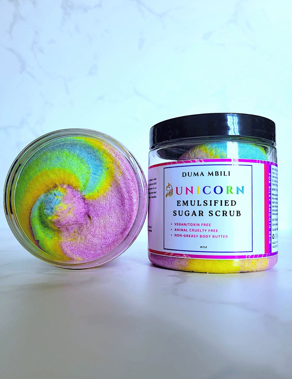 Gommage au sucre Licorne