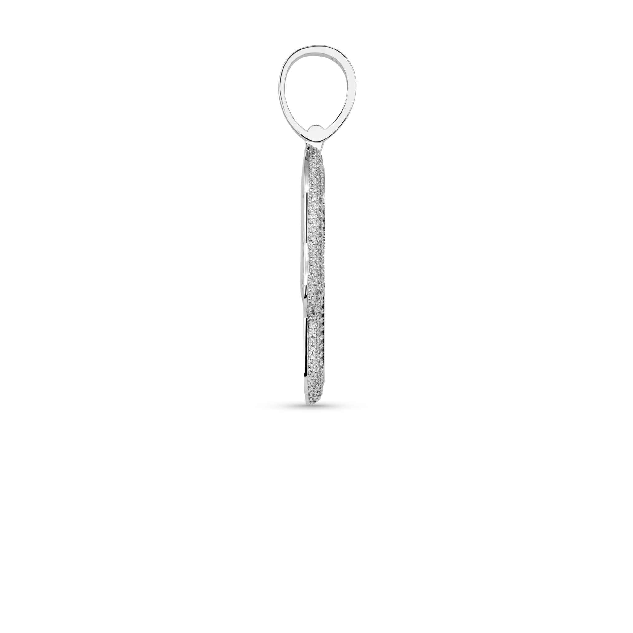 Hand Of God Hamsa Pendant 925 Sterling Silver