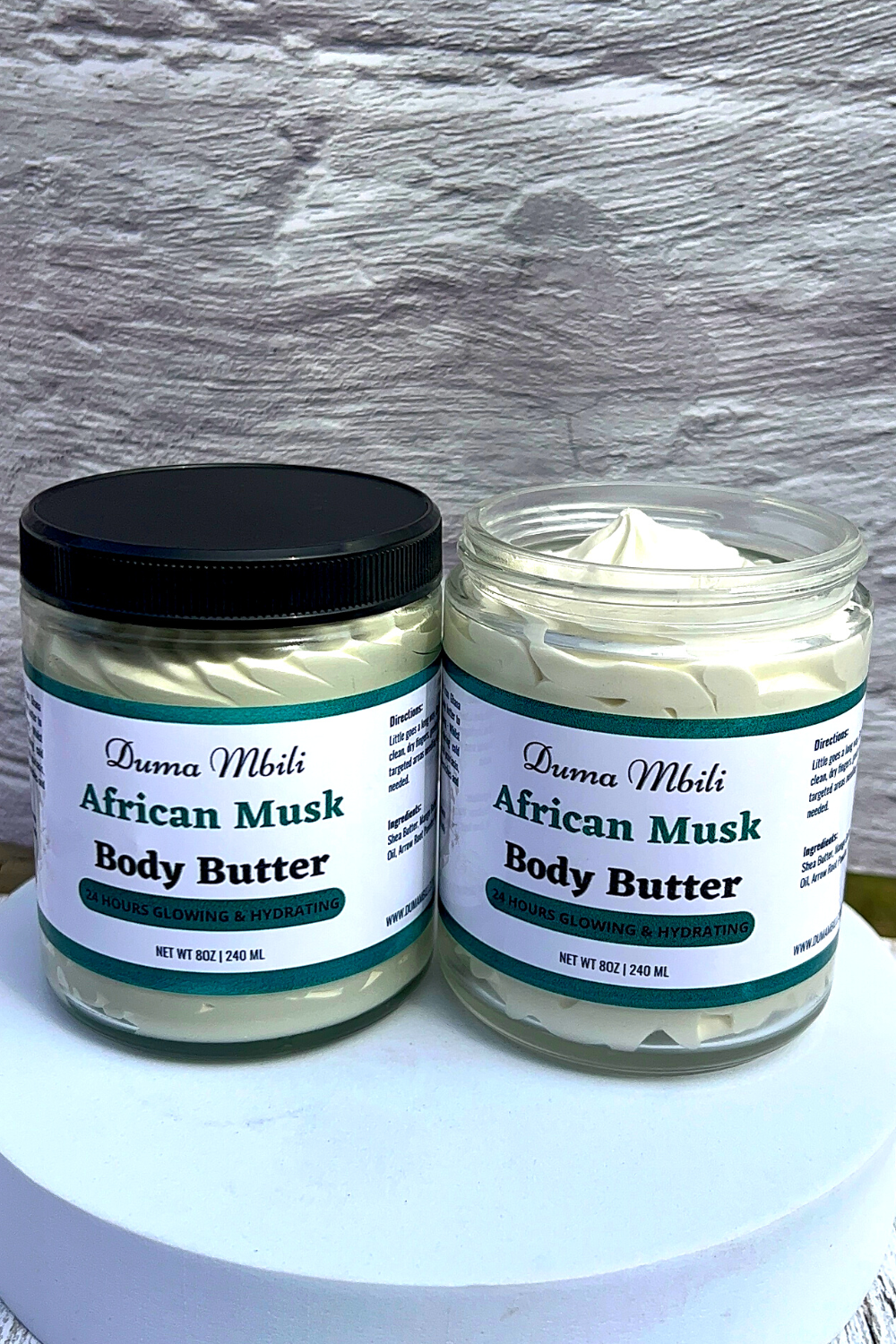 Beurre corporel fouetté Musc africain