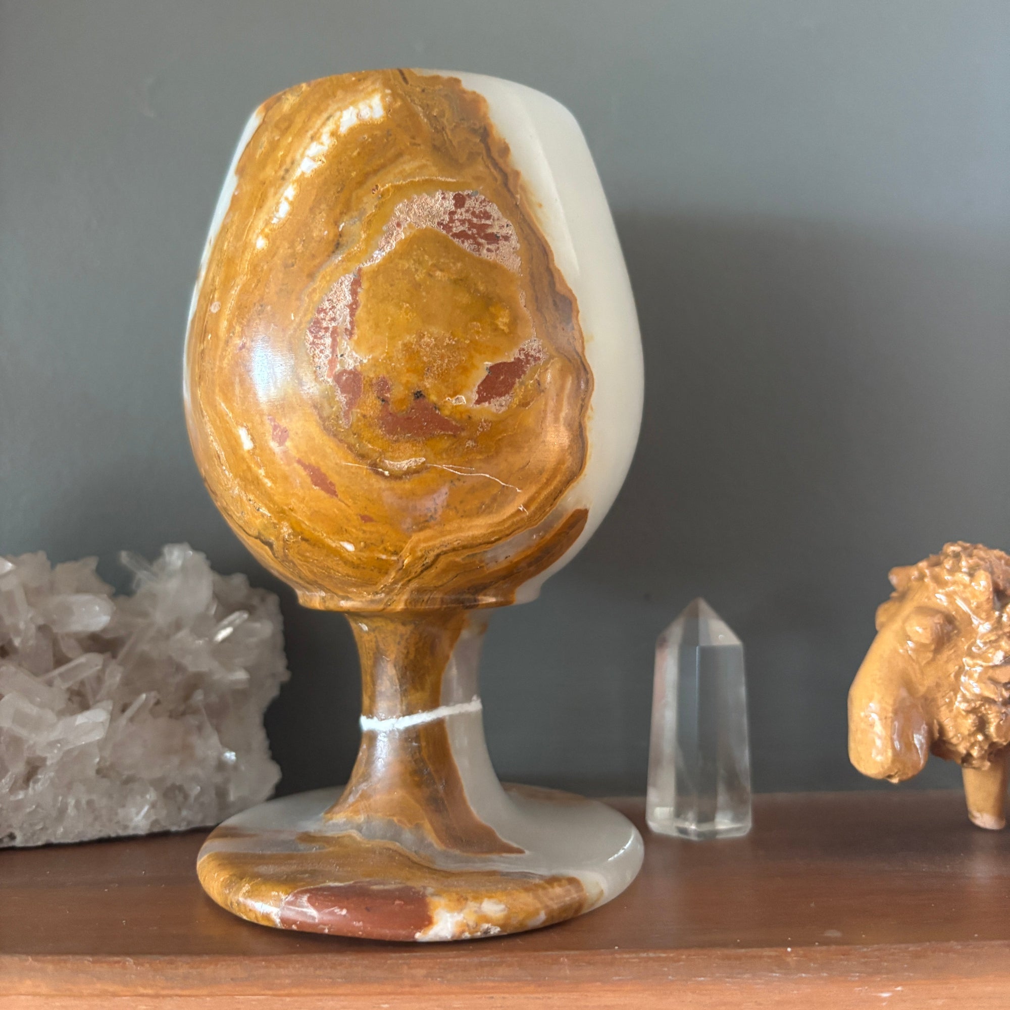 Calcite Jaune Chargeur Gobelet Réparateur Guerrier Blessé