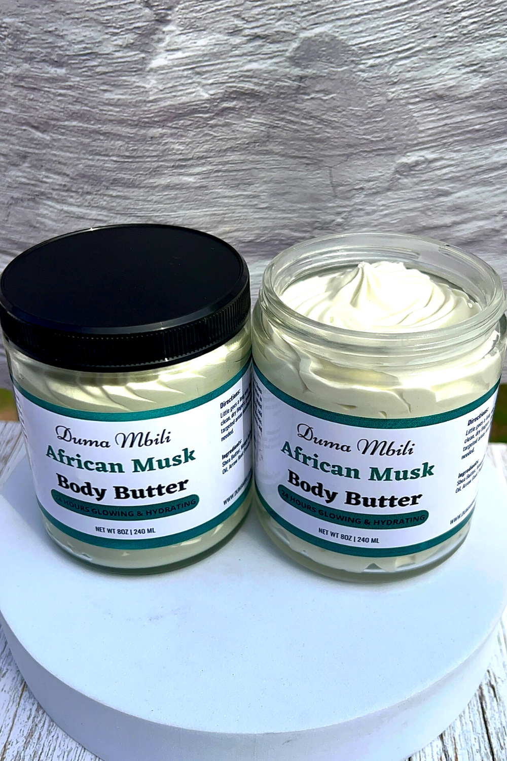 Beurre corporel fouetté Musc africain