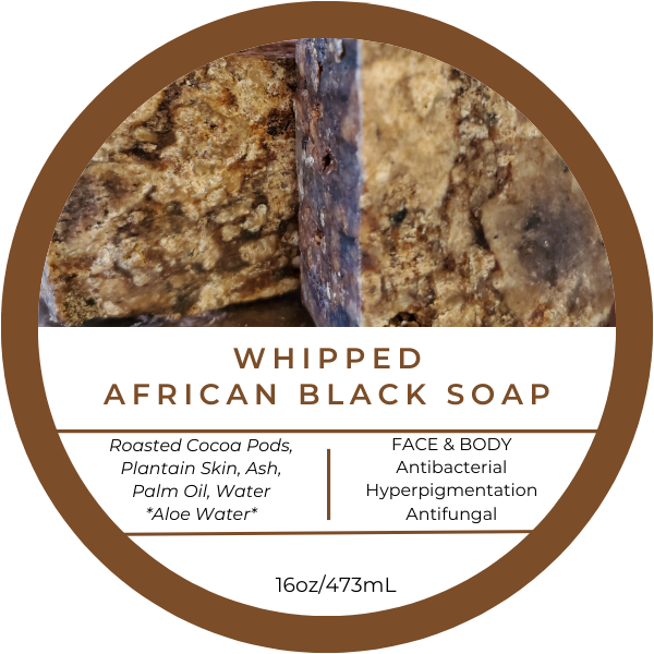 Savon Noir Brut Premium Africain (3 tailles)
