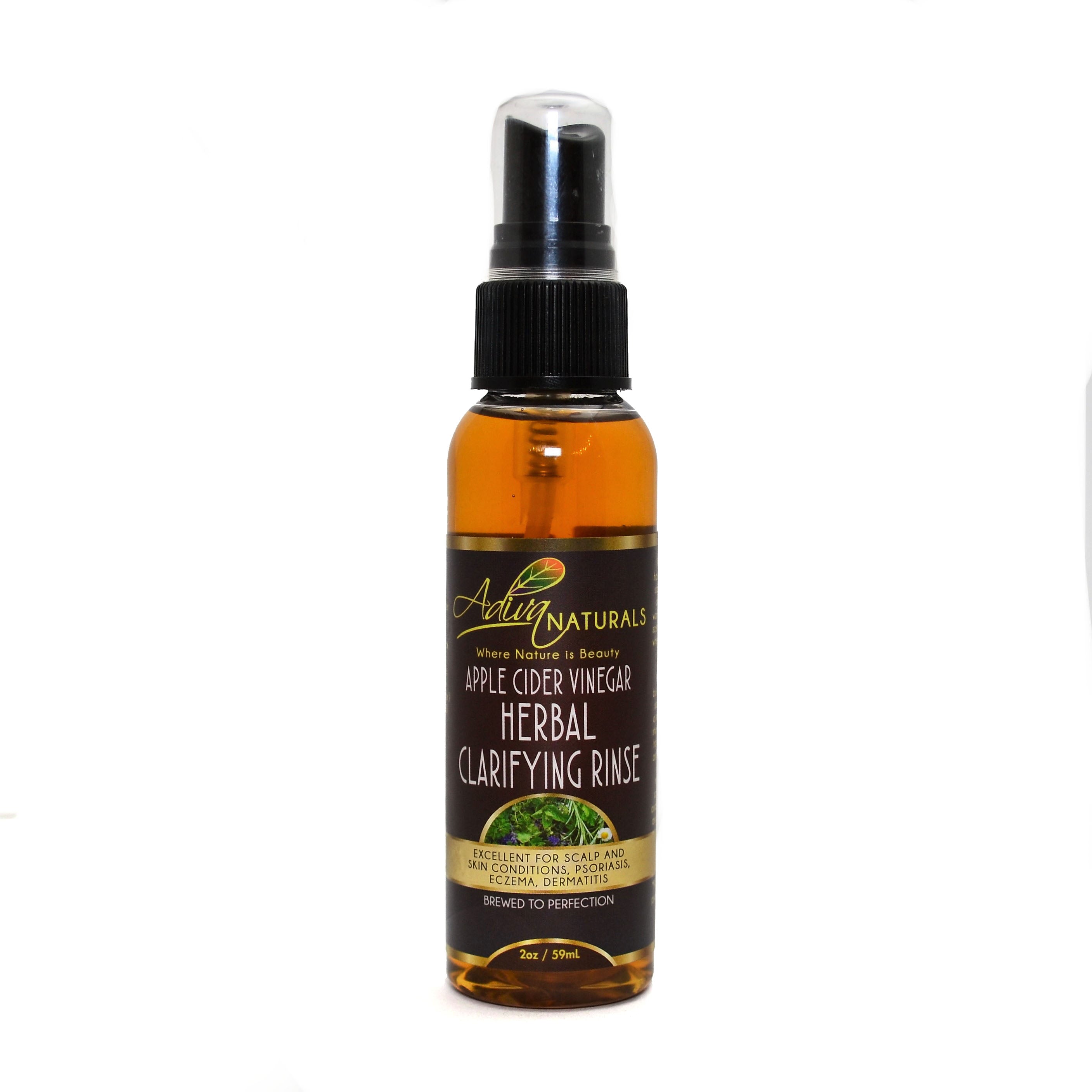 Rinçage clarifiant aux herbes et au vinaigre de cidre de pomme 59ml