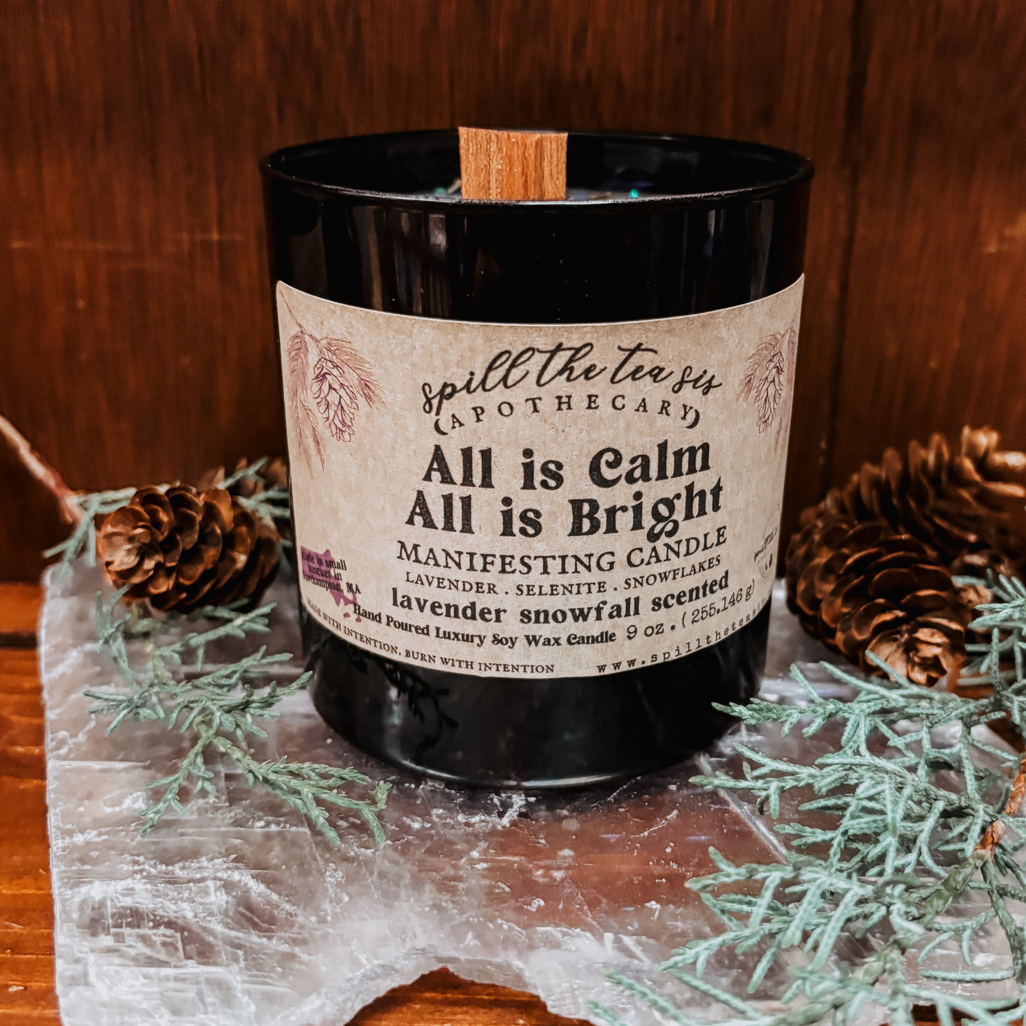 All Is Calm, All Is Bright Candle | 10 oz