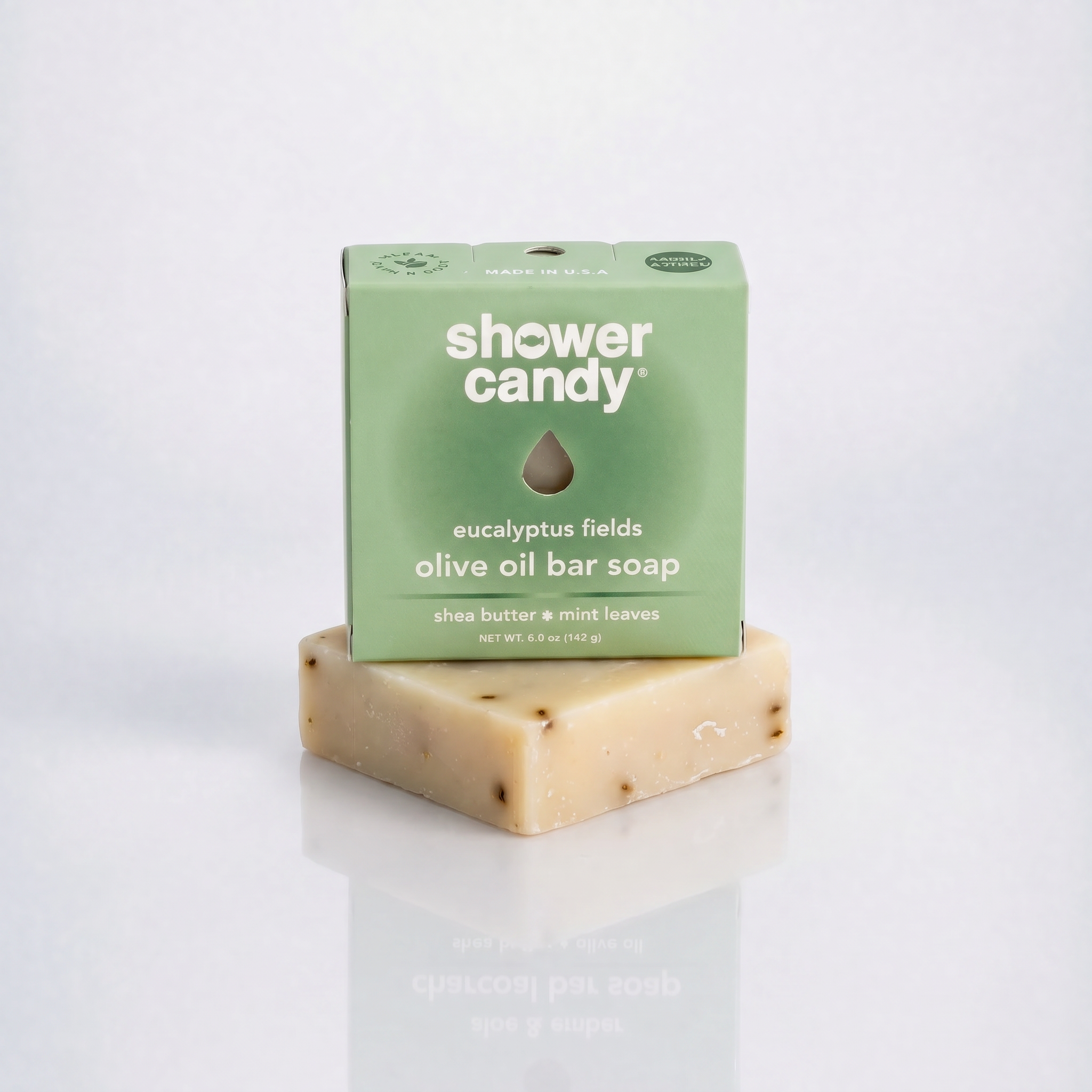 Savon en barre Eucalyptus Fields – Nettoyage rafraîchissant à l'huile d'olive