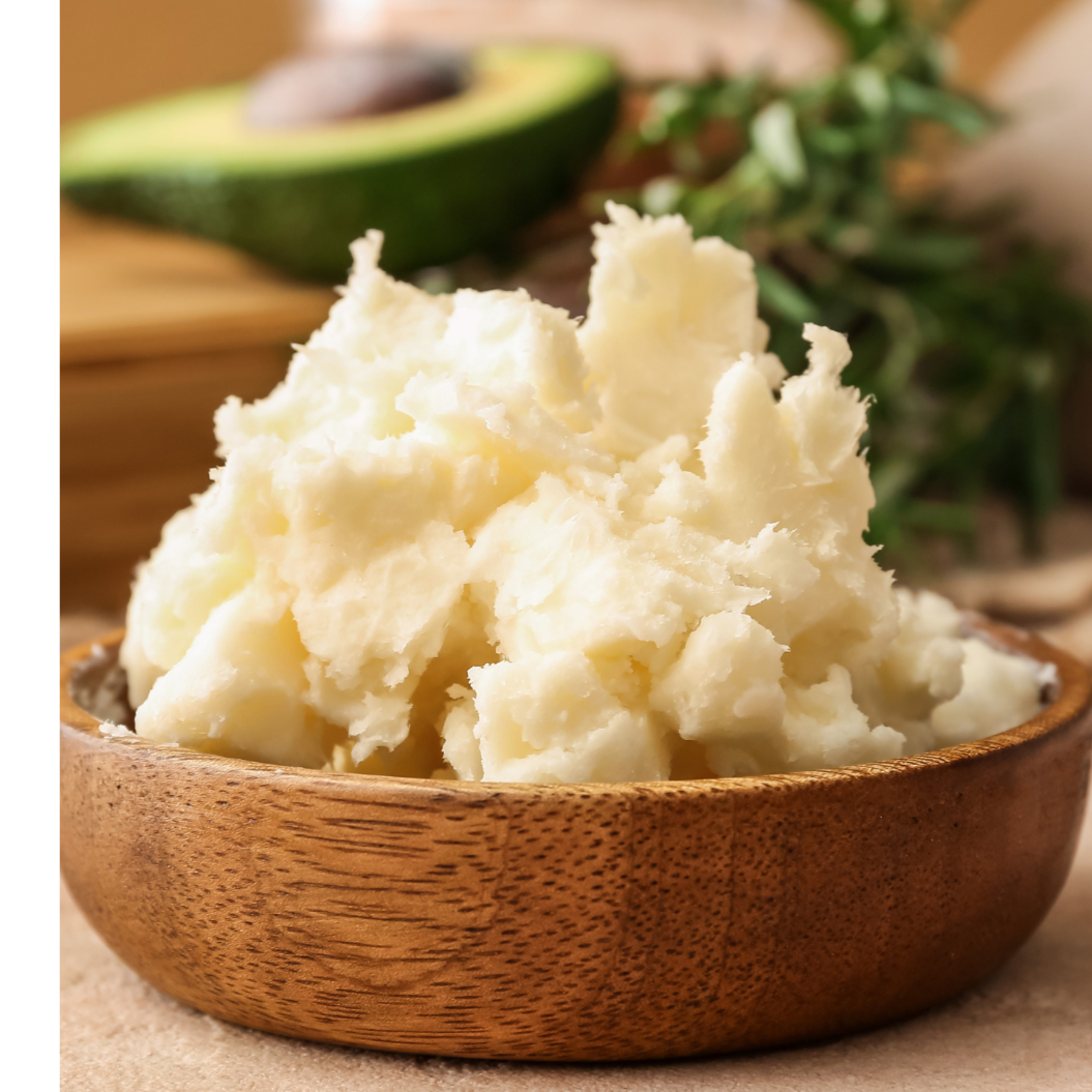 Rohe, organische afrikanische Sheabutter
