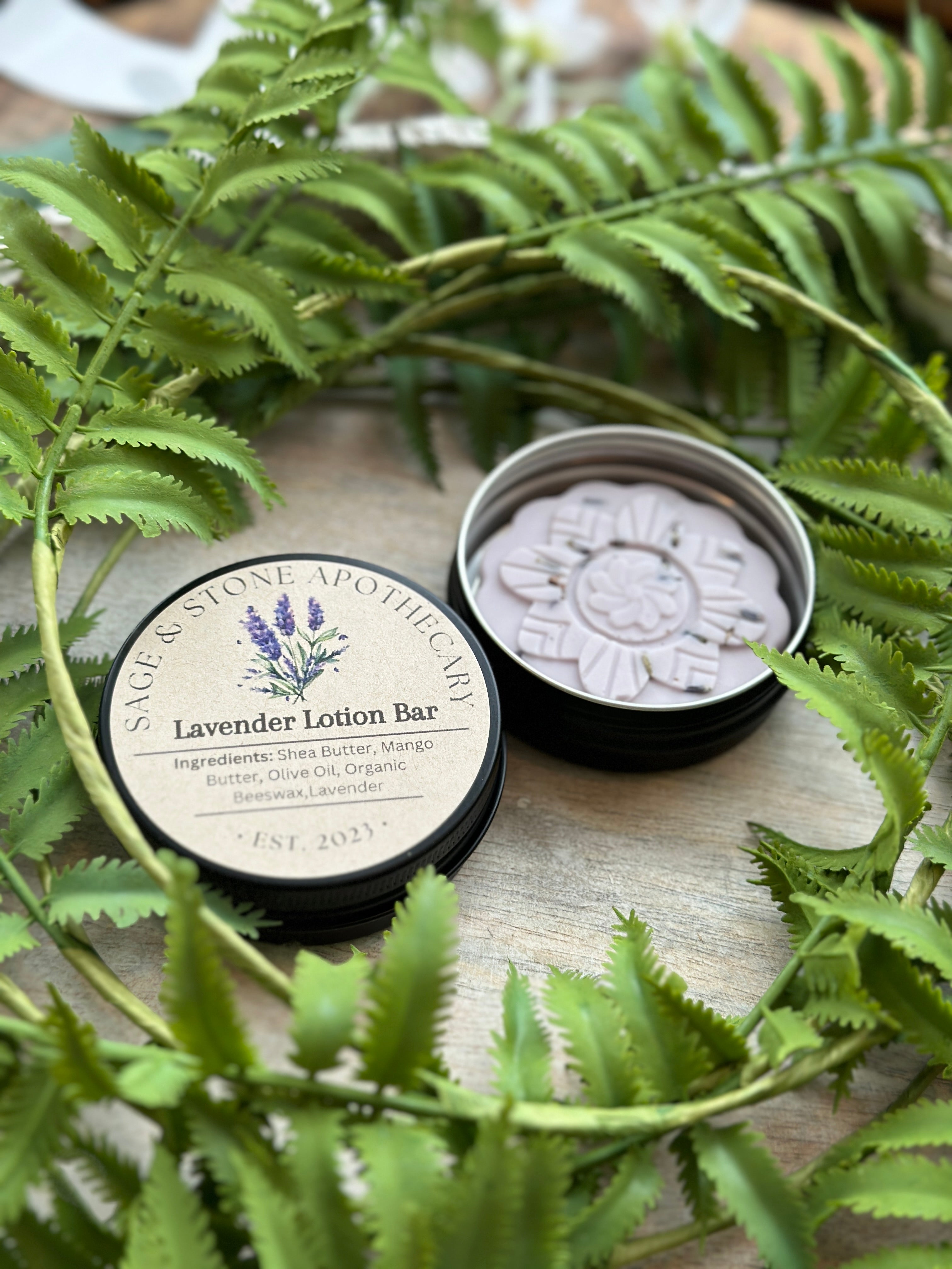 Pain de lotion à la lavande
