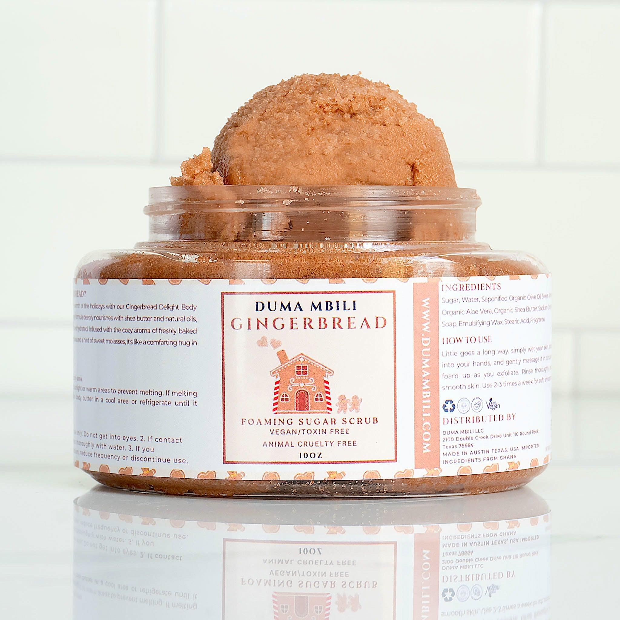 Gommage au sucre moussant Pain d'épices