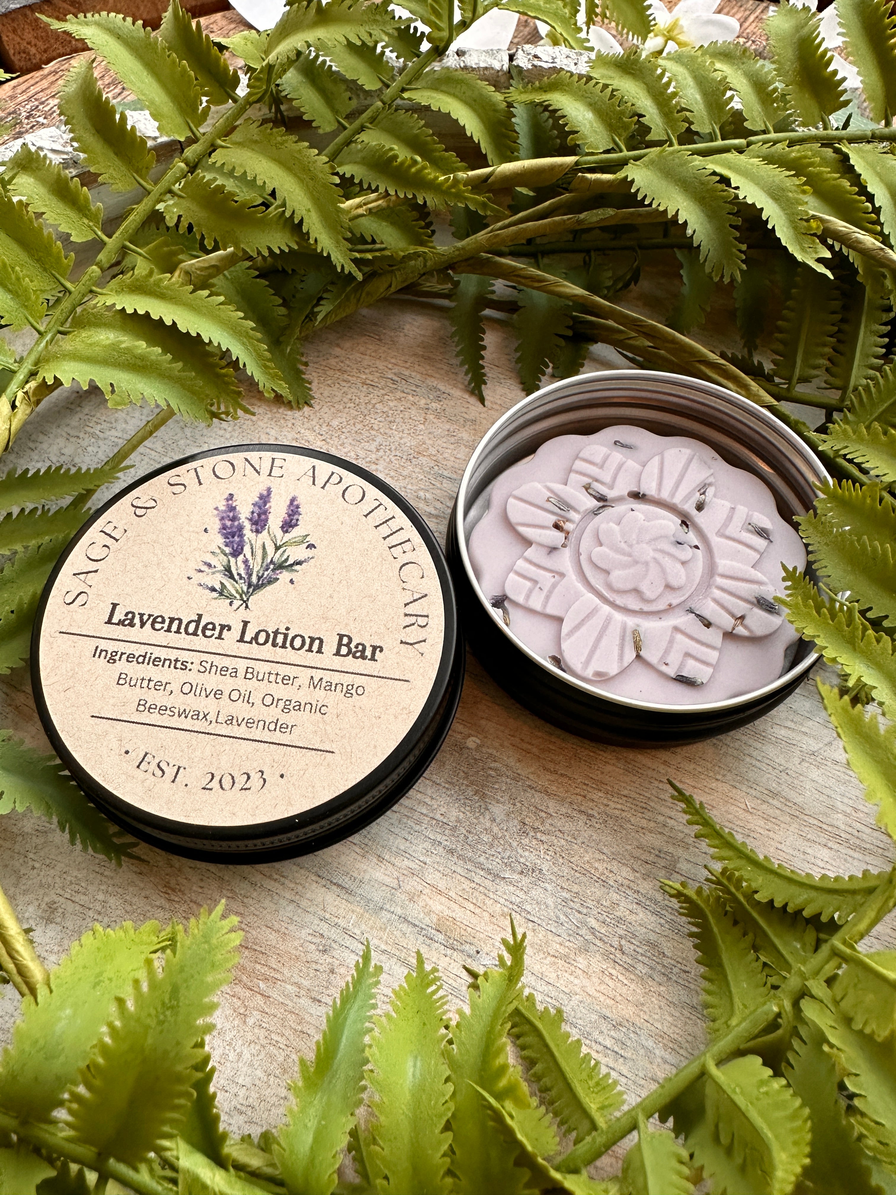 Pain de lotion à la lavande