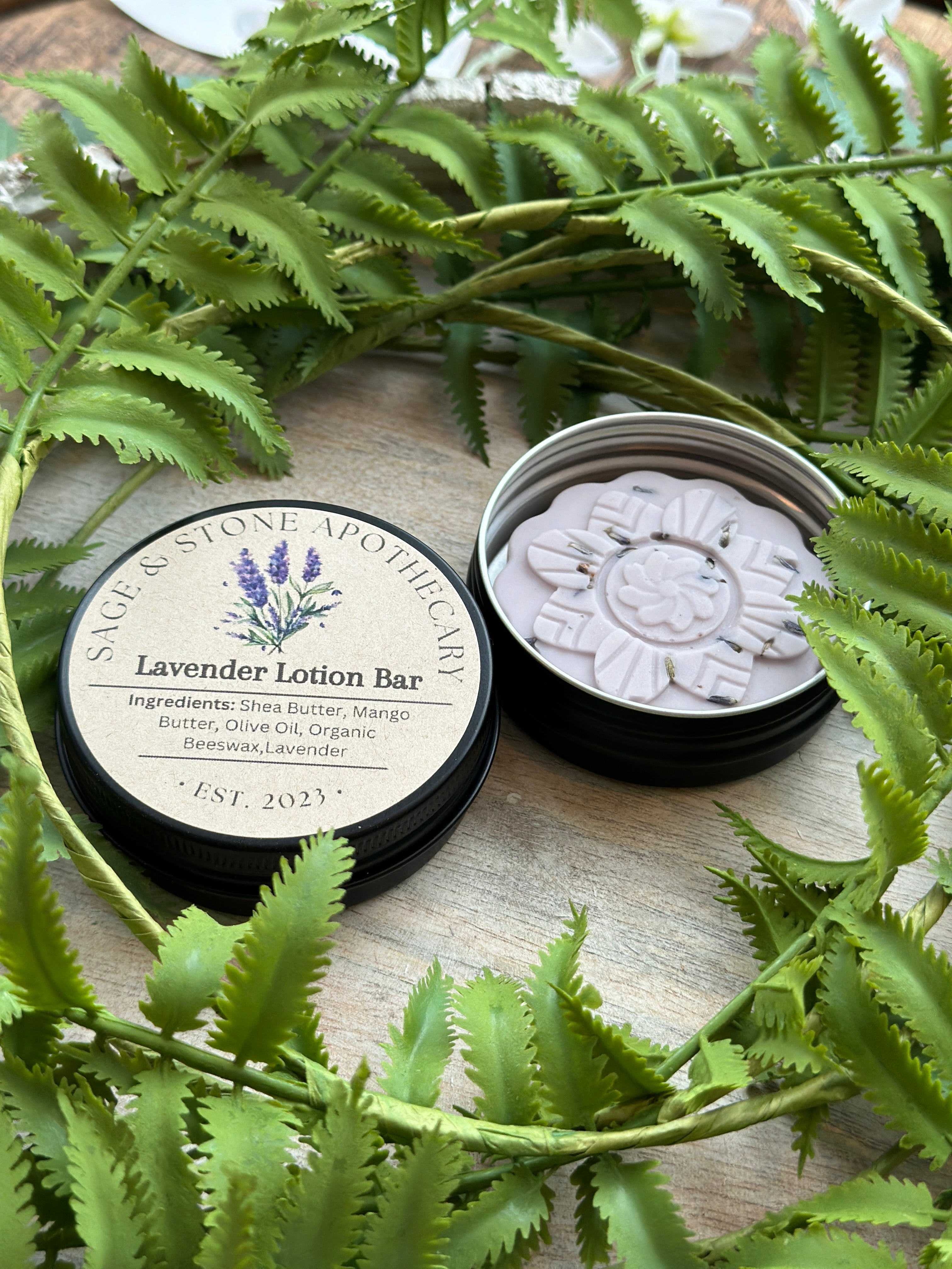 Pain de lotion à la lavande