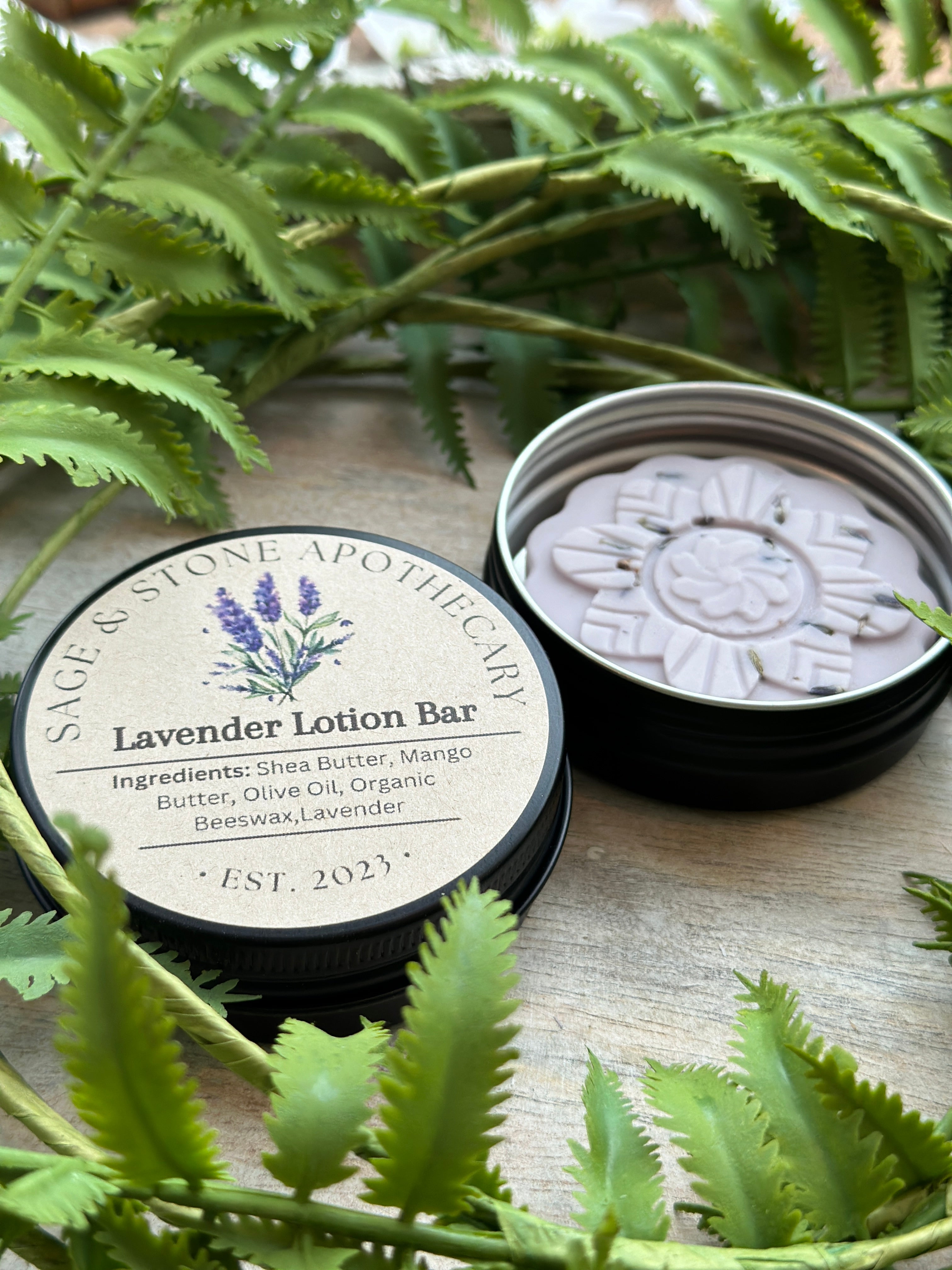 Pain de lotion à la lavande
