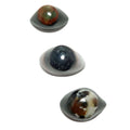 Ensemble de cristaux de grille en agate Troisième œil avec 3 pierres de voyance