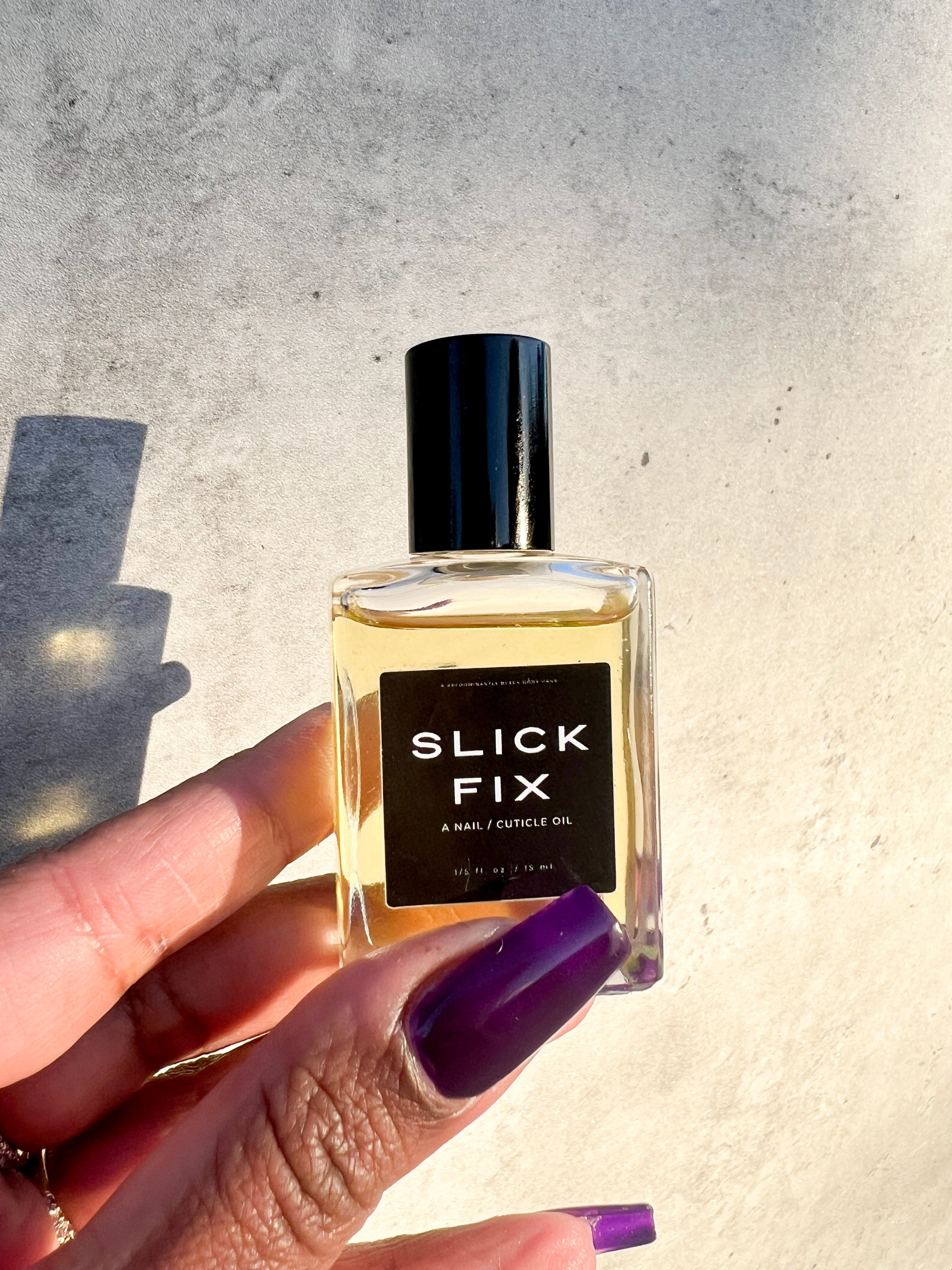 SLICK FIX, UNE HUILE POUR LES ONGLES ET LES CUTICULES