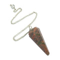 Pendentif Unakite Source Suprême Demandez et Répondez