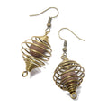 Moqui Marble Earrings Whispering Wise Shaman Stone