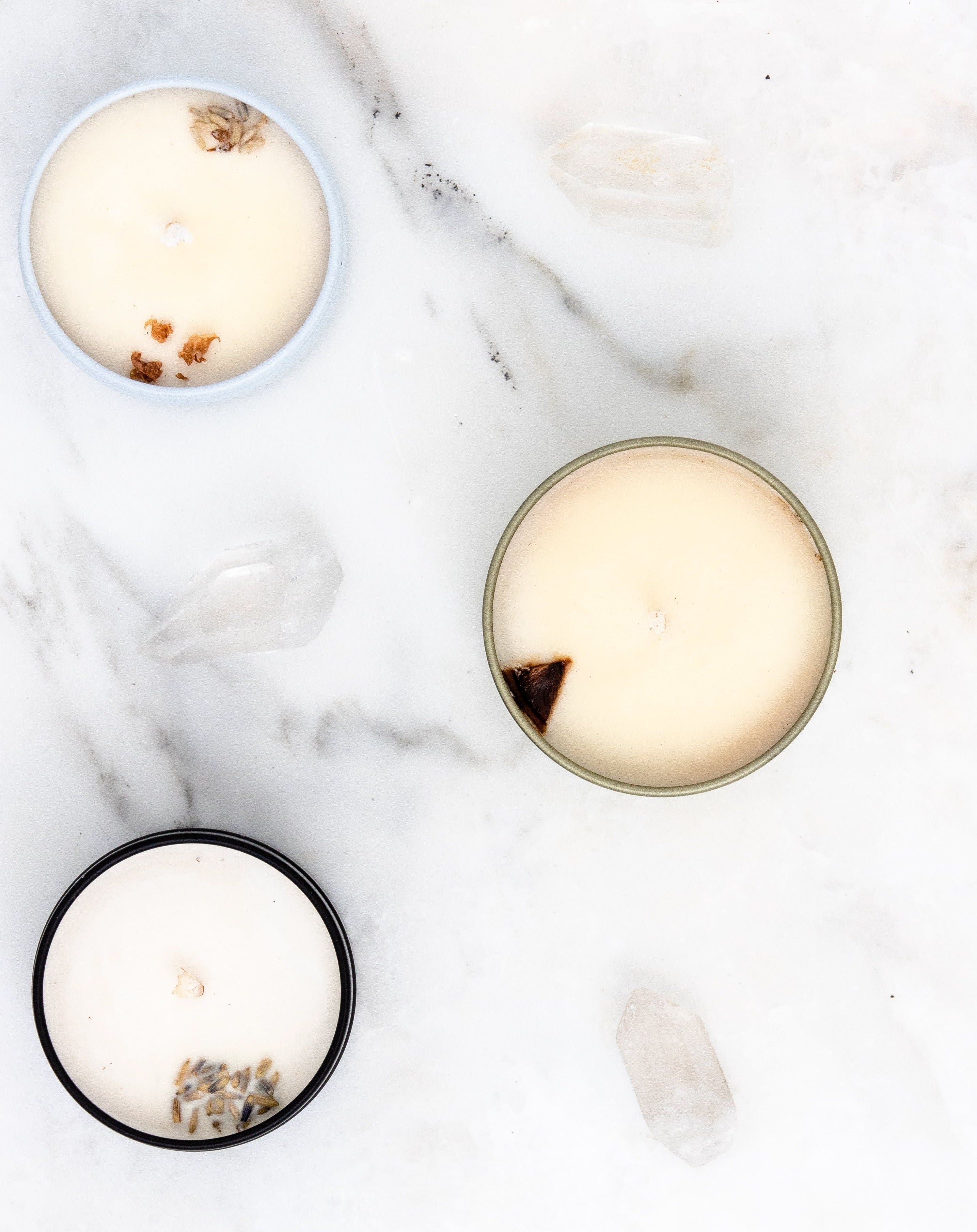 Collection de bougies
