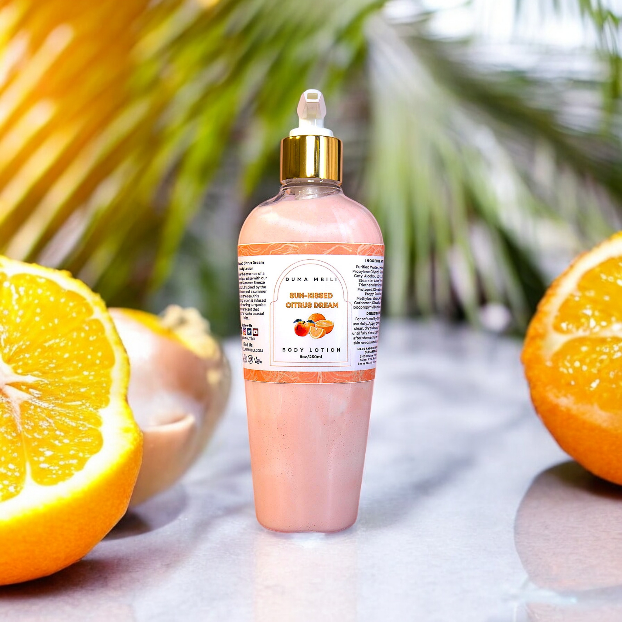 Lotion corporelle Rêve d'agrumes ensoleillés