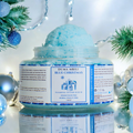 Gommage au sucre moussant Bleu de Noël