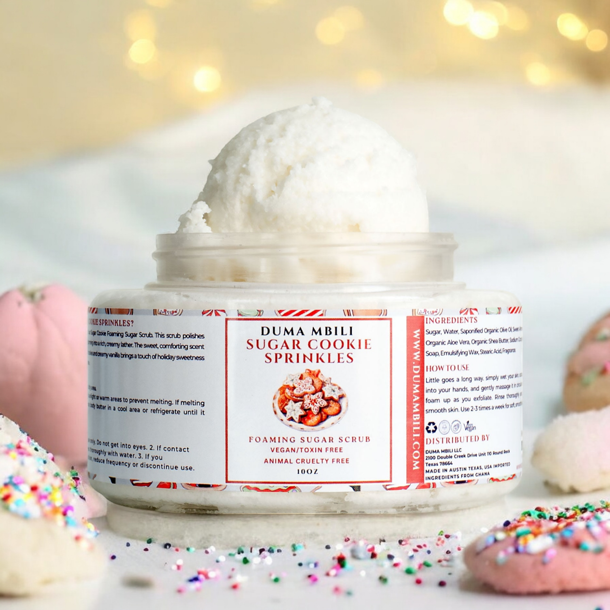Gommage au sucre moussant Sugar Cookie Sprinkles